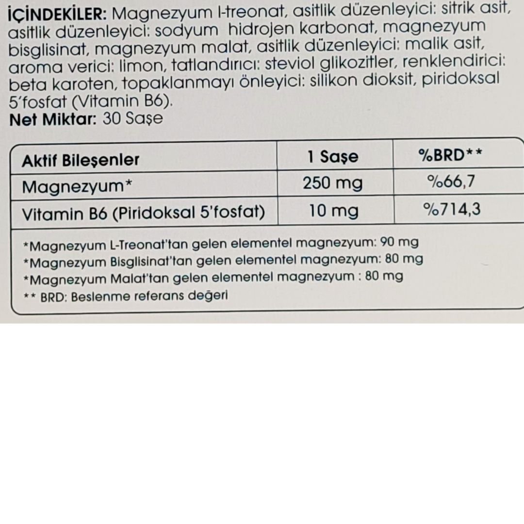 Voonka Magnesium Complex 30 Saşe