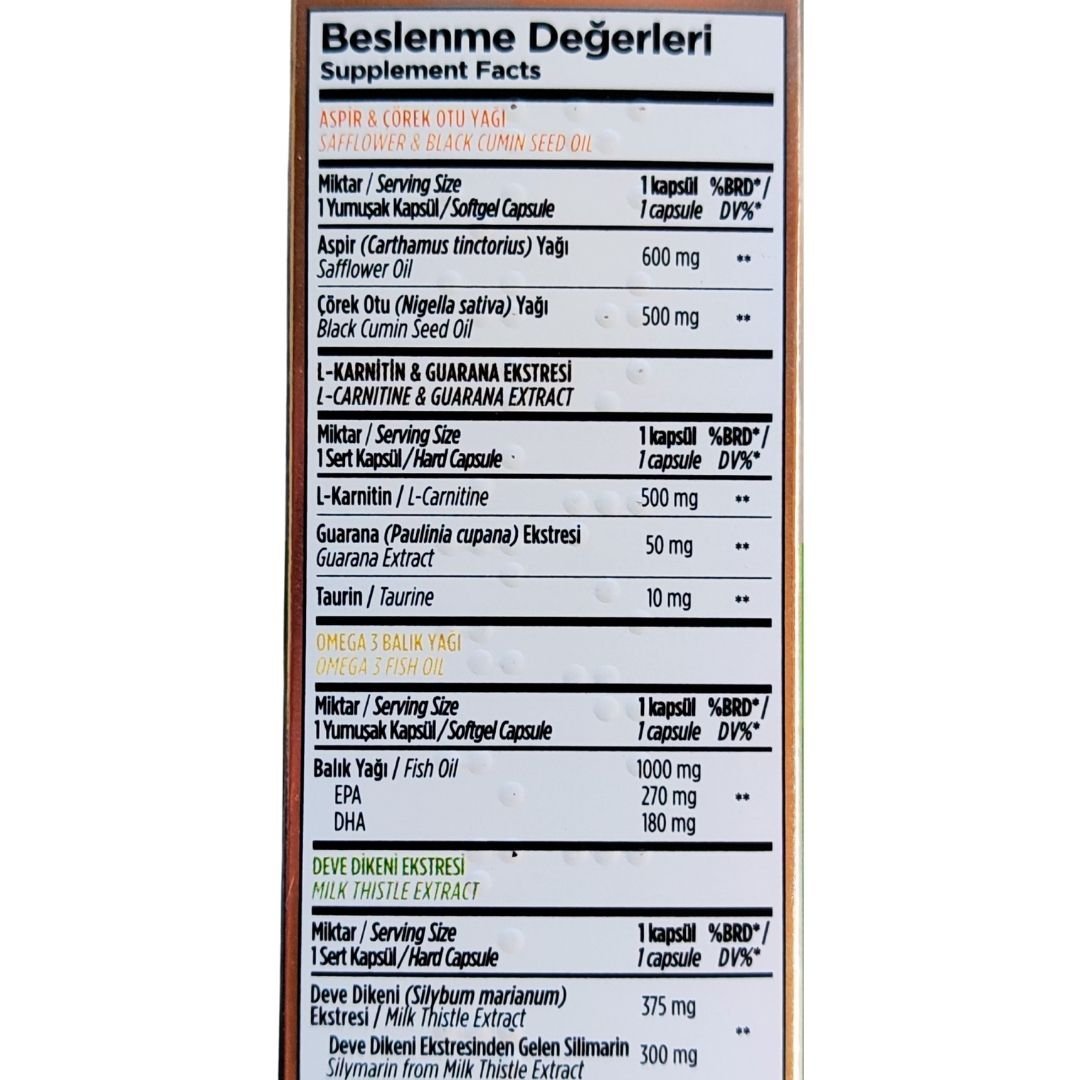 Zade Vital Concept Shape 60 Kapsül