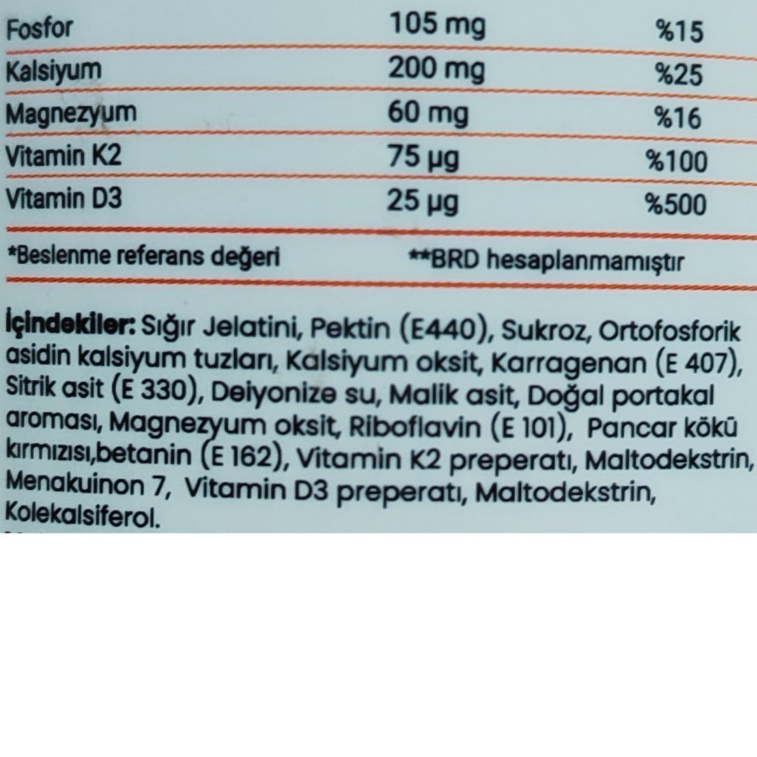 Atavit Kids D3 K2 Magnezyum 60 Gummies
