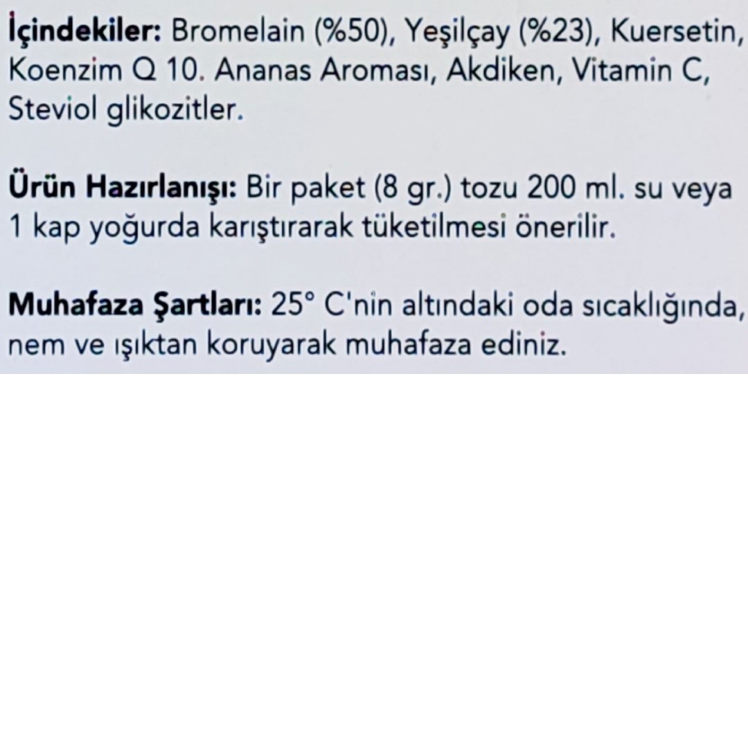 Bromelain Forte Detox 20 Saşe