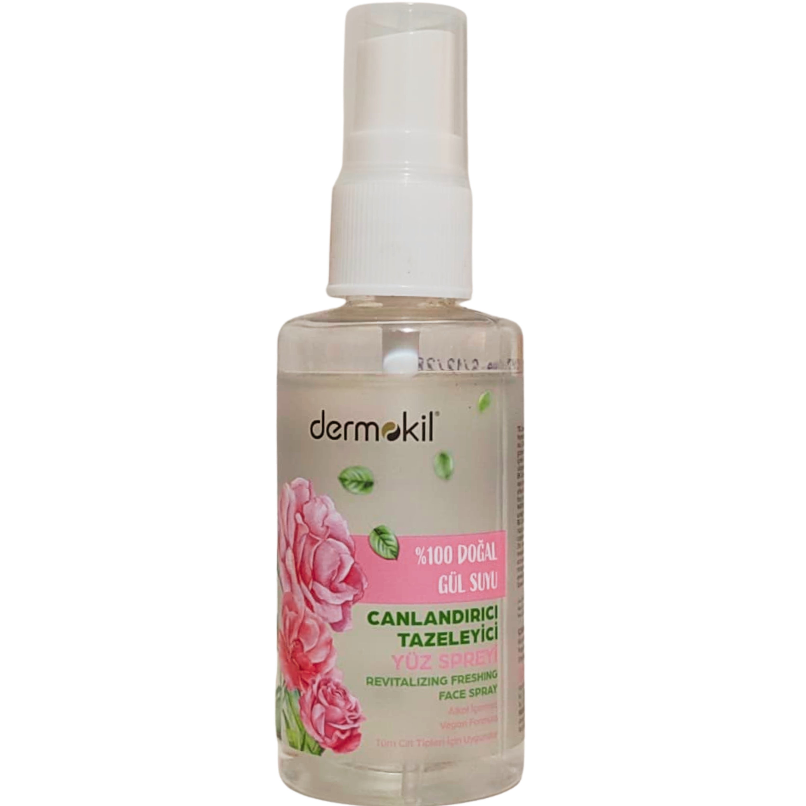 Dermokil Doğal Gül Suyu Yüz Spreyi 50 ml