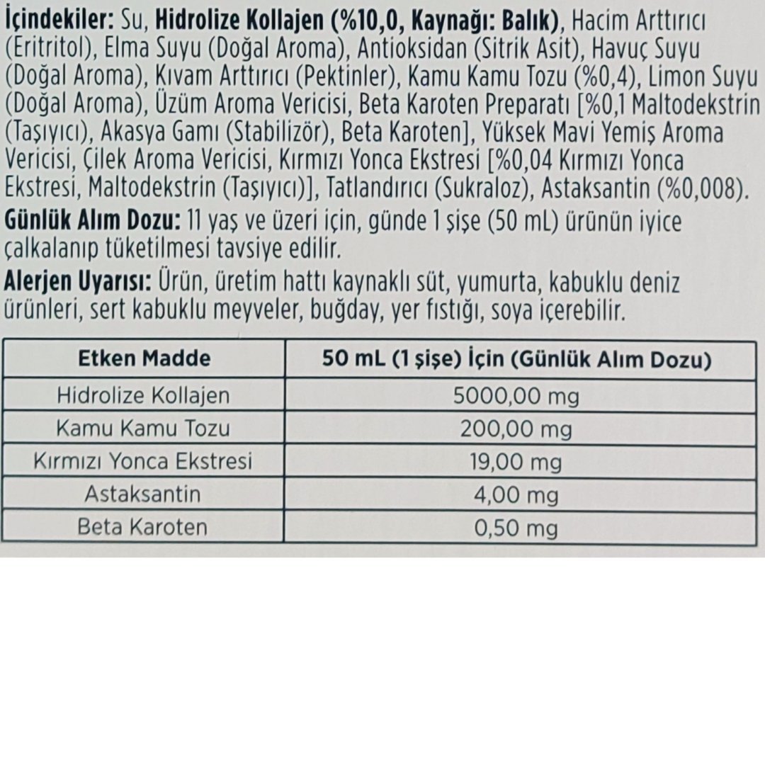 Dynavit Diamond Collagen 50 ml x 10 Şişe