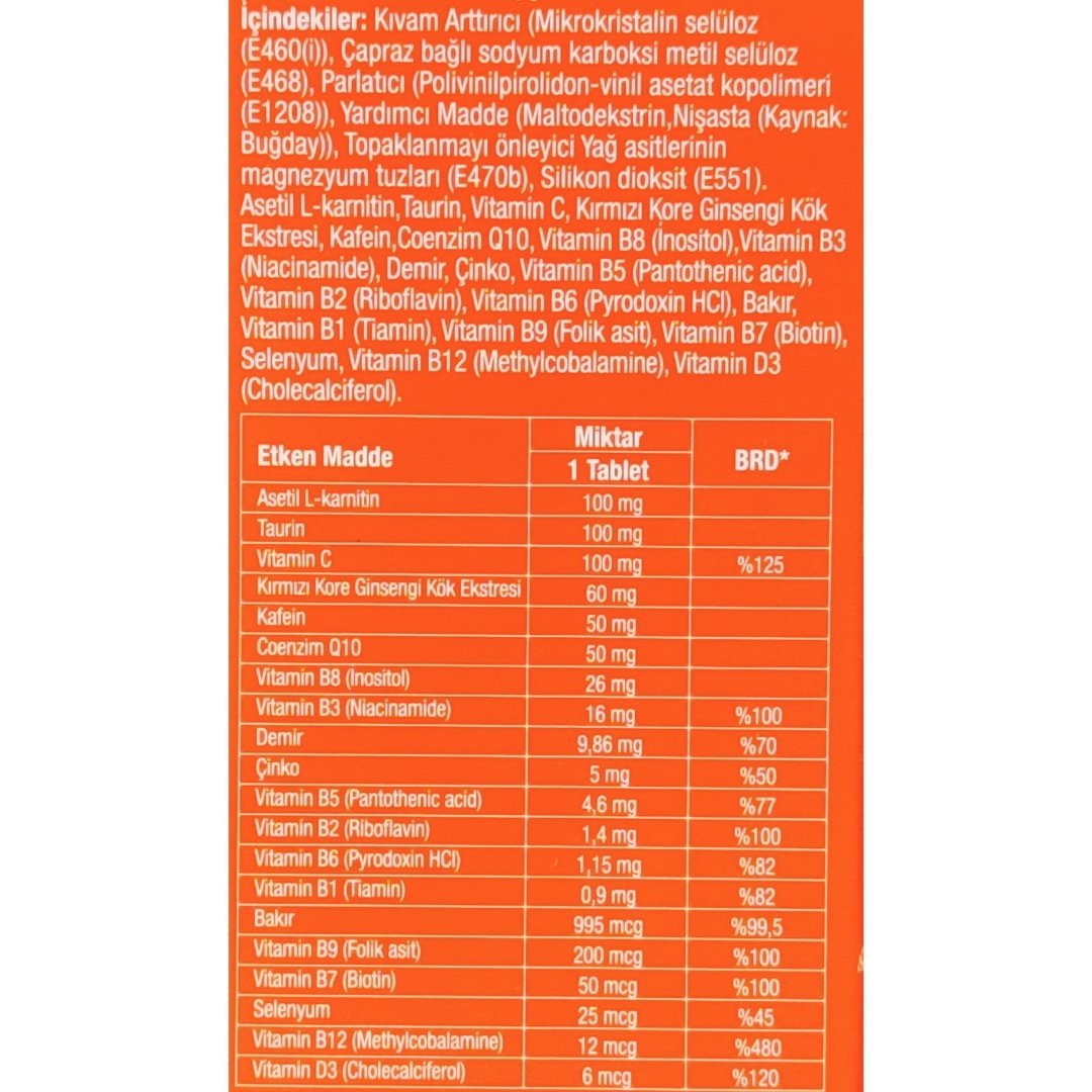 Humanis Energy MAX 30 Tablet