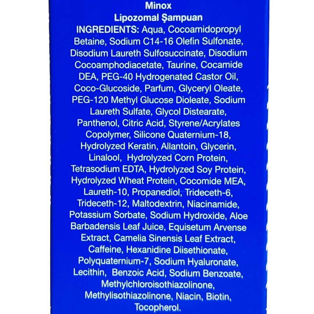Minox Saç Dökülmesine Karşı Lipozomal Şampuan 300 ml