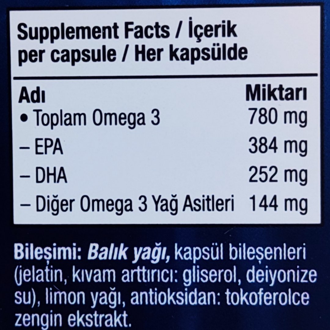 Ocean Plus 1200 mg 30 Kapsül