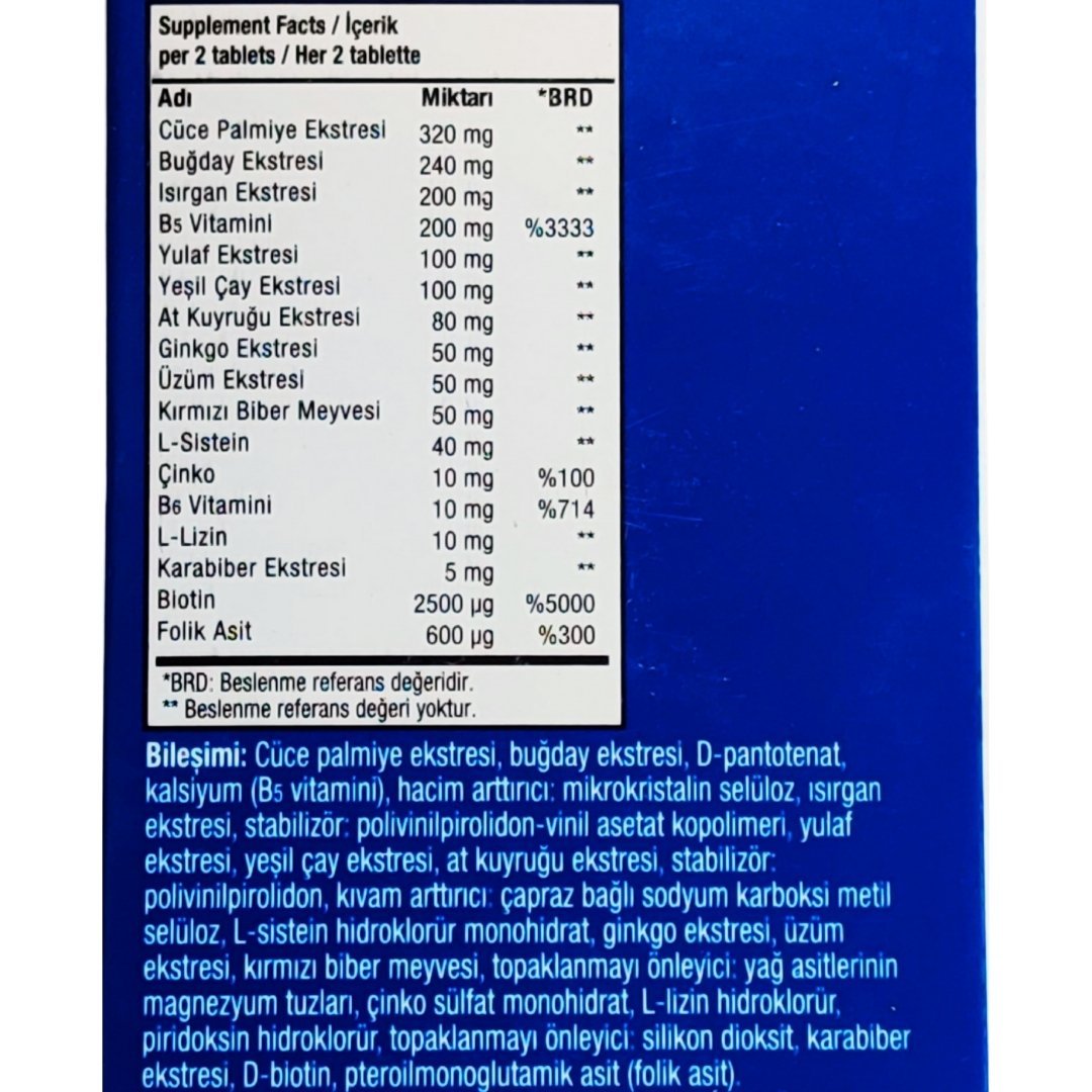 Orzax Ocean Capillus Men 60 Tablet