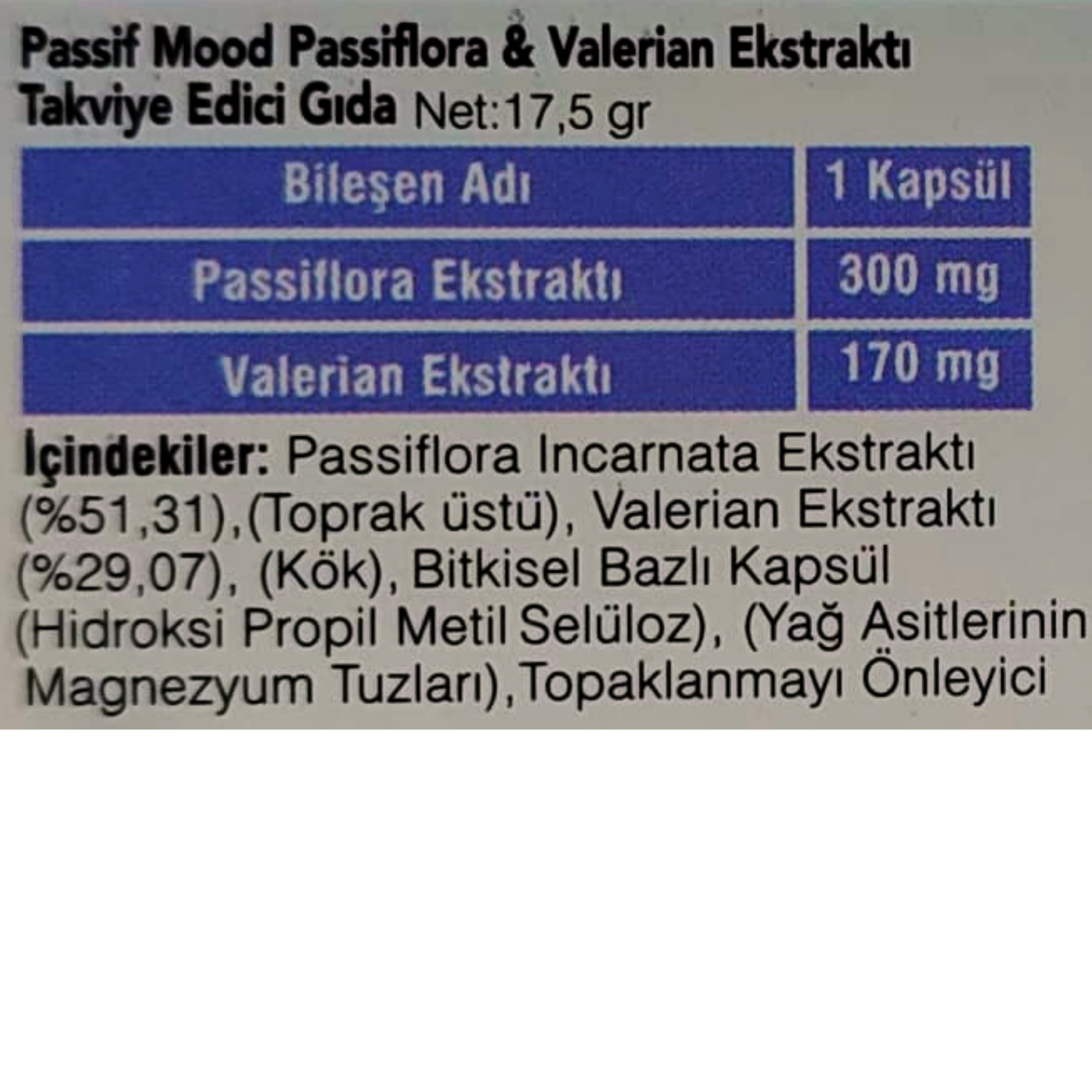 Passif Mood 30 Kapsül
