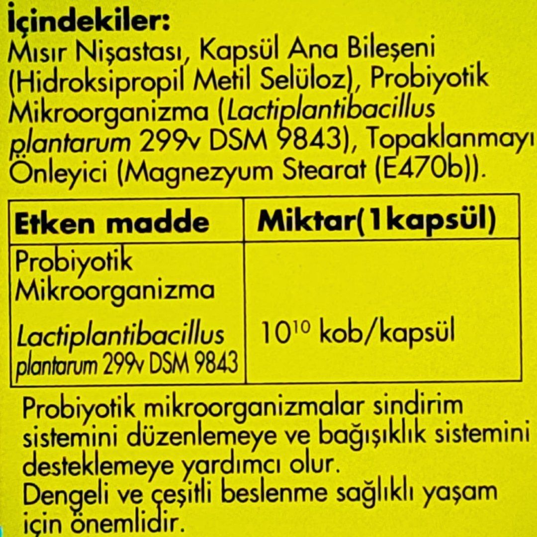 Probest Digestive Probiyotik 20 Kapsül