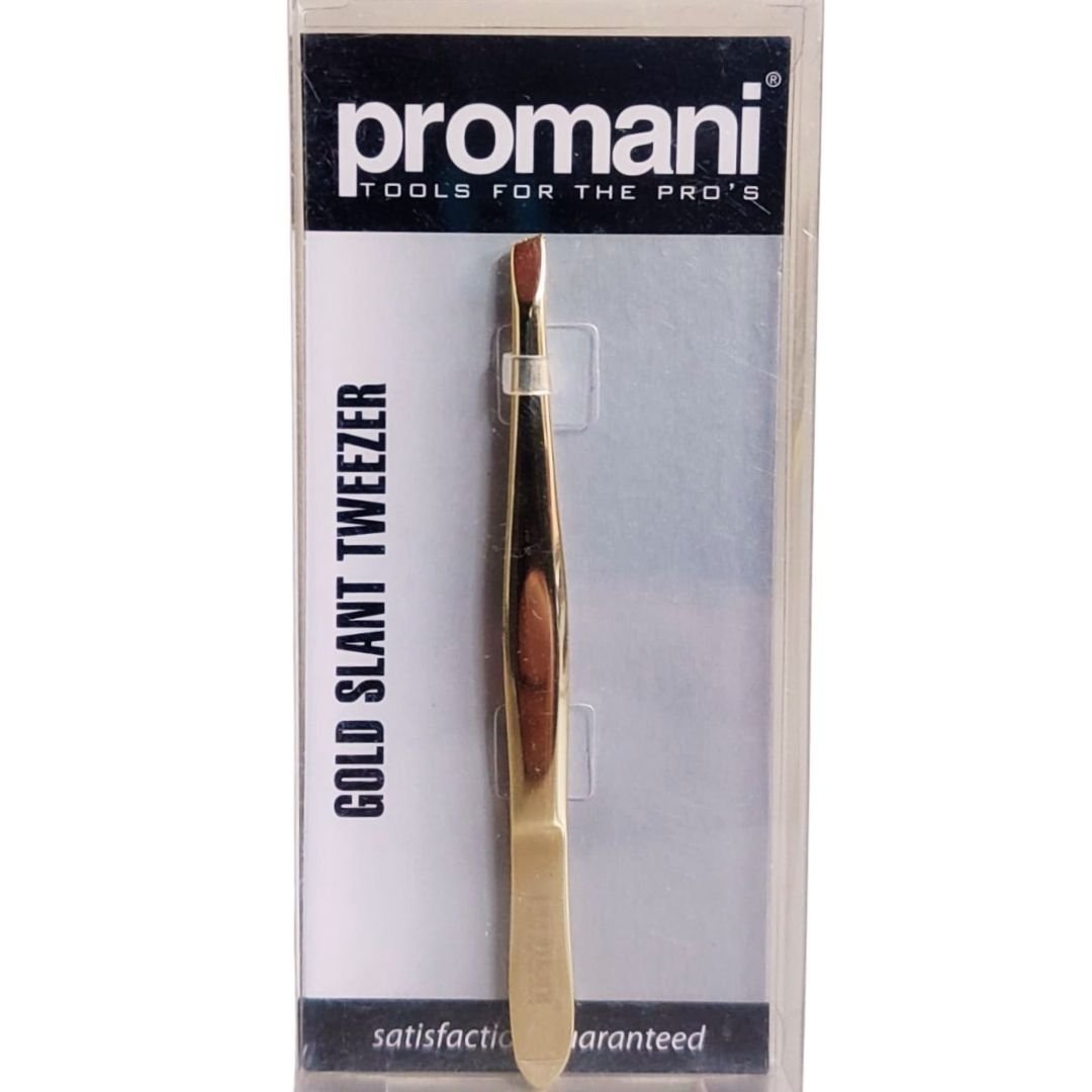 Promani Altın Eğik Uçlu Cımbız PR-923