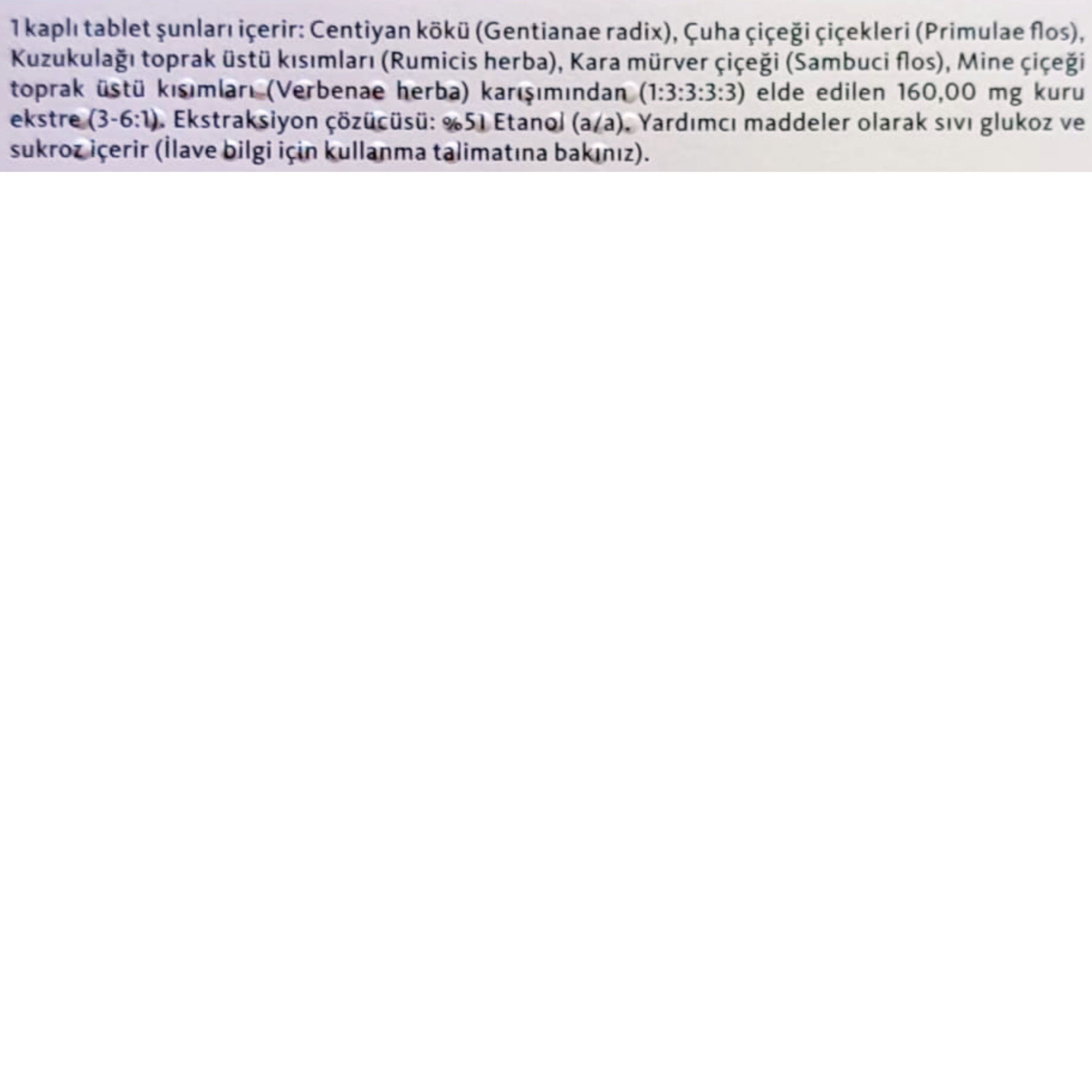 Sinupret Extract 20 Tablet