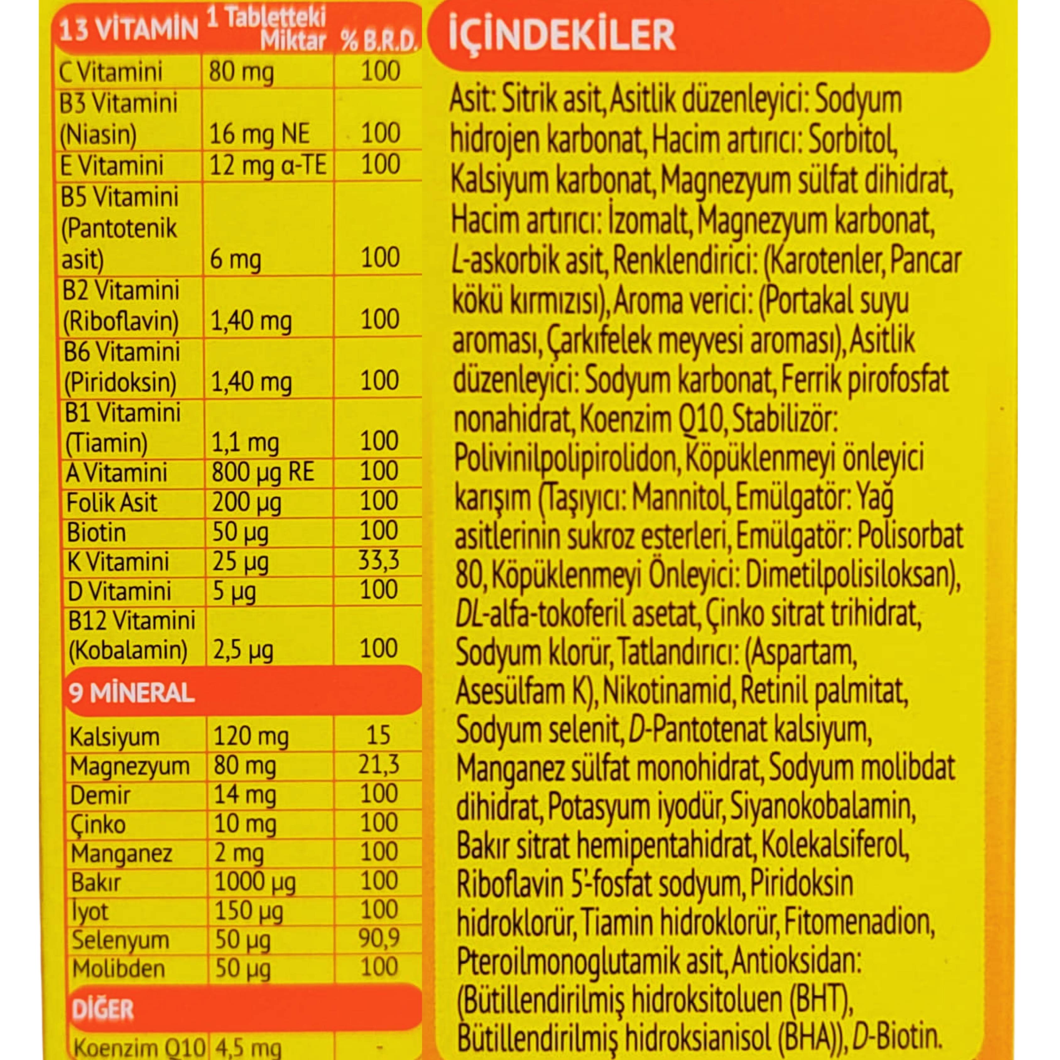 Supradyn Daily 30 Efervesan Tablet