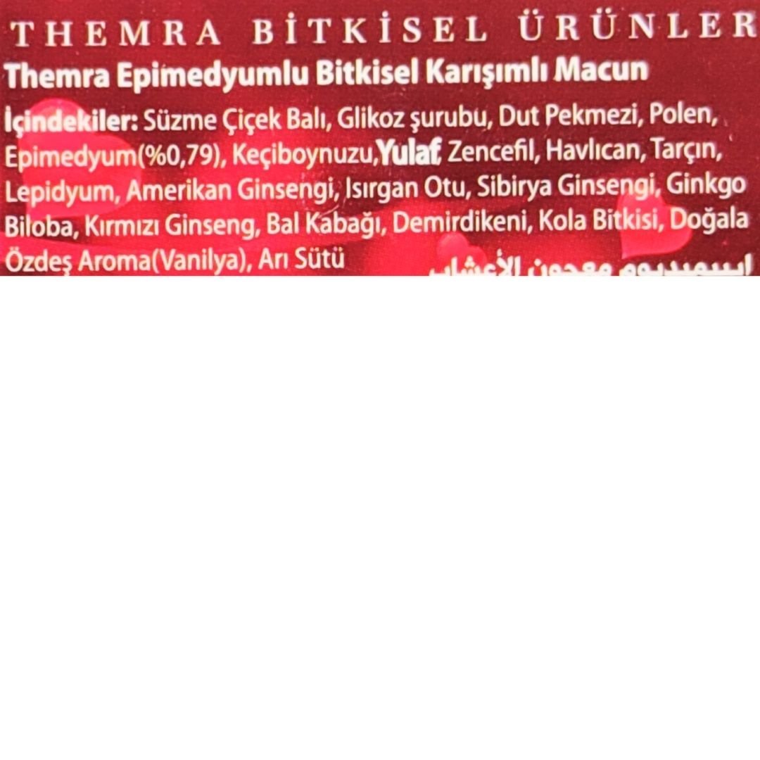 Themra Epimedyumlu Macun 43 gr Deneme Boyu