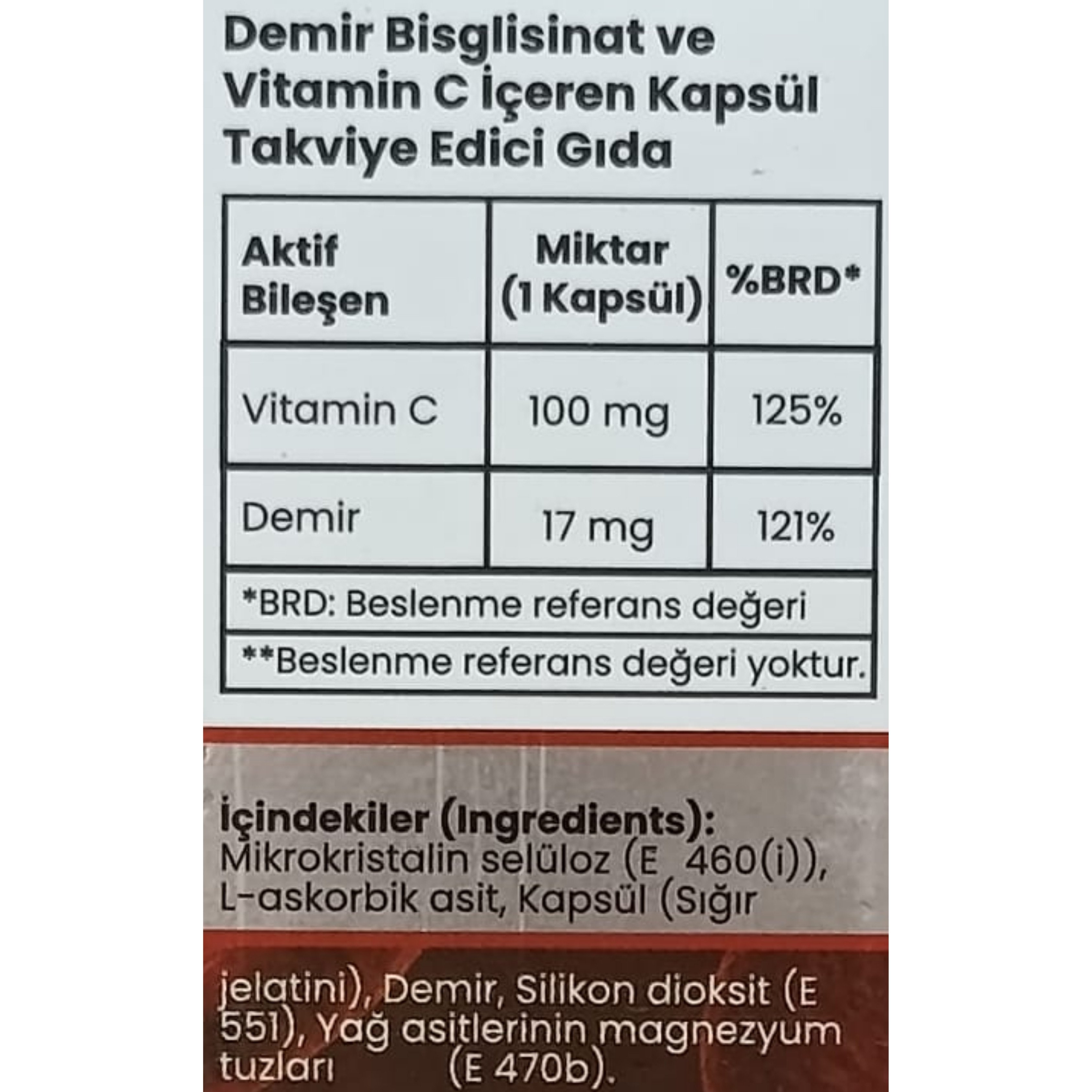 ActivePlus Multifer Lipozomal Demir Takviye Edici Gıda 30 Kapsül