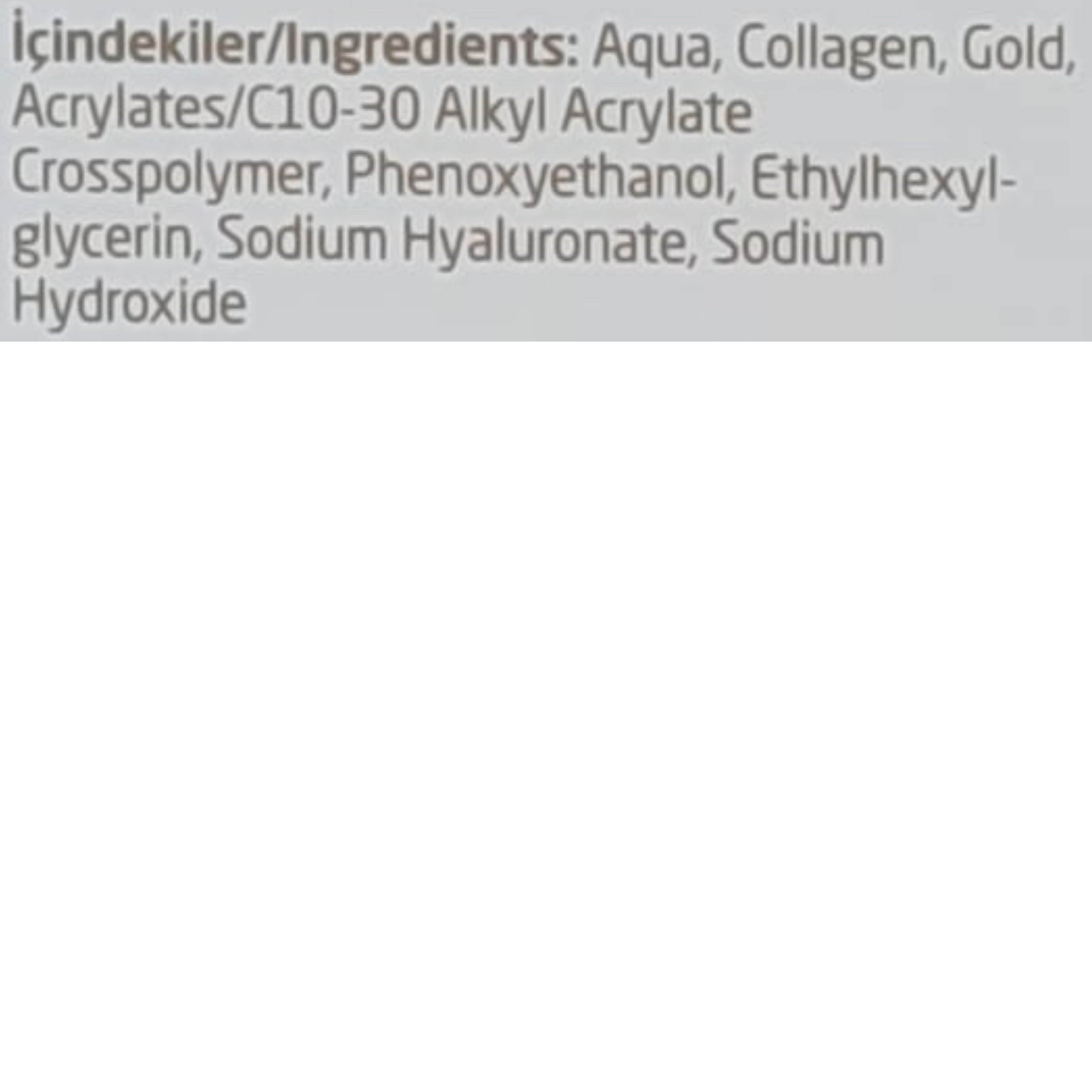 Alldermo Kırışıklık Karşıtı ve Nemlendirici Altın Serum 30 ml