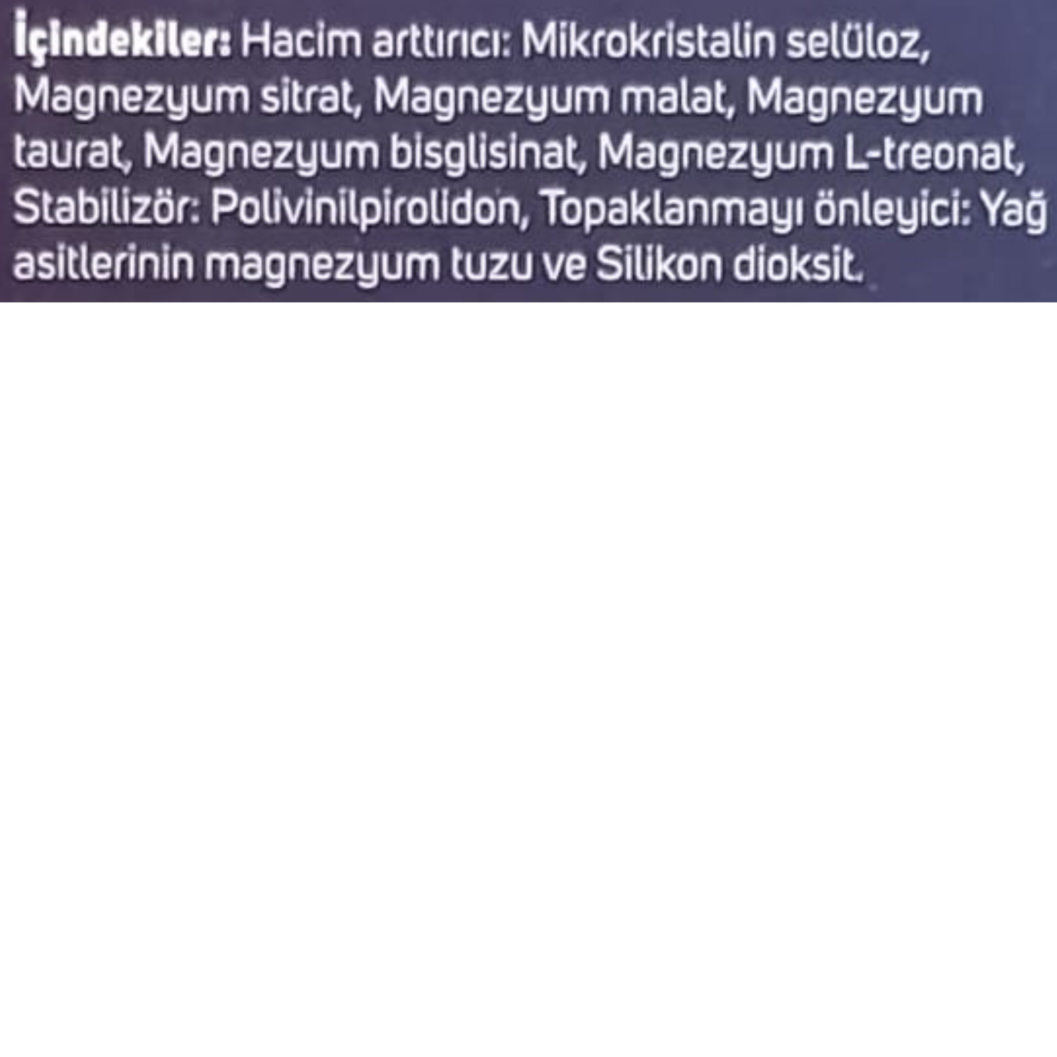 Apexis Magnesium Quintuple 30 Tablet