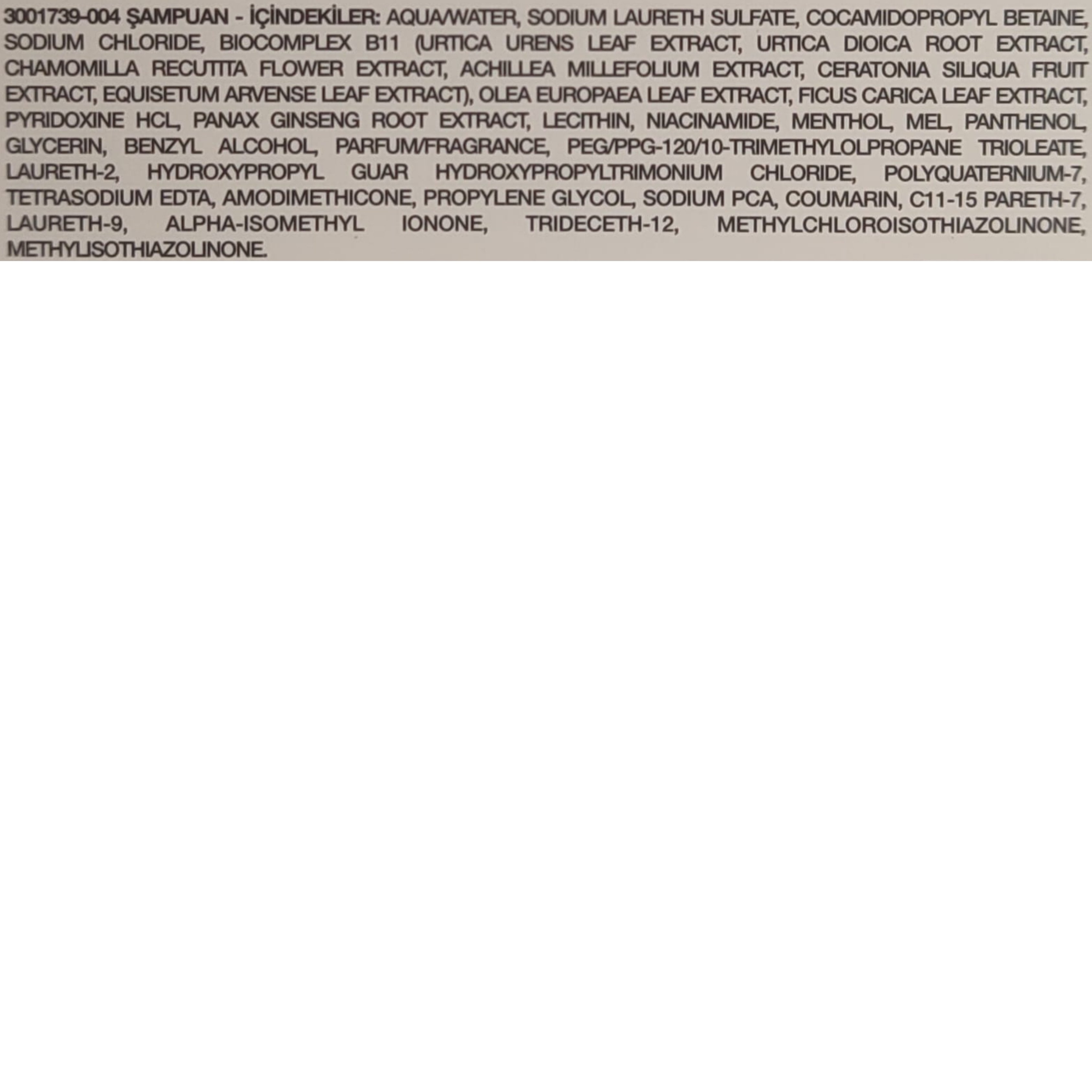 Bioxcin Genesis  Yağlı Saçlar İçin Şampuan 300 ml - Kutusuz
