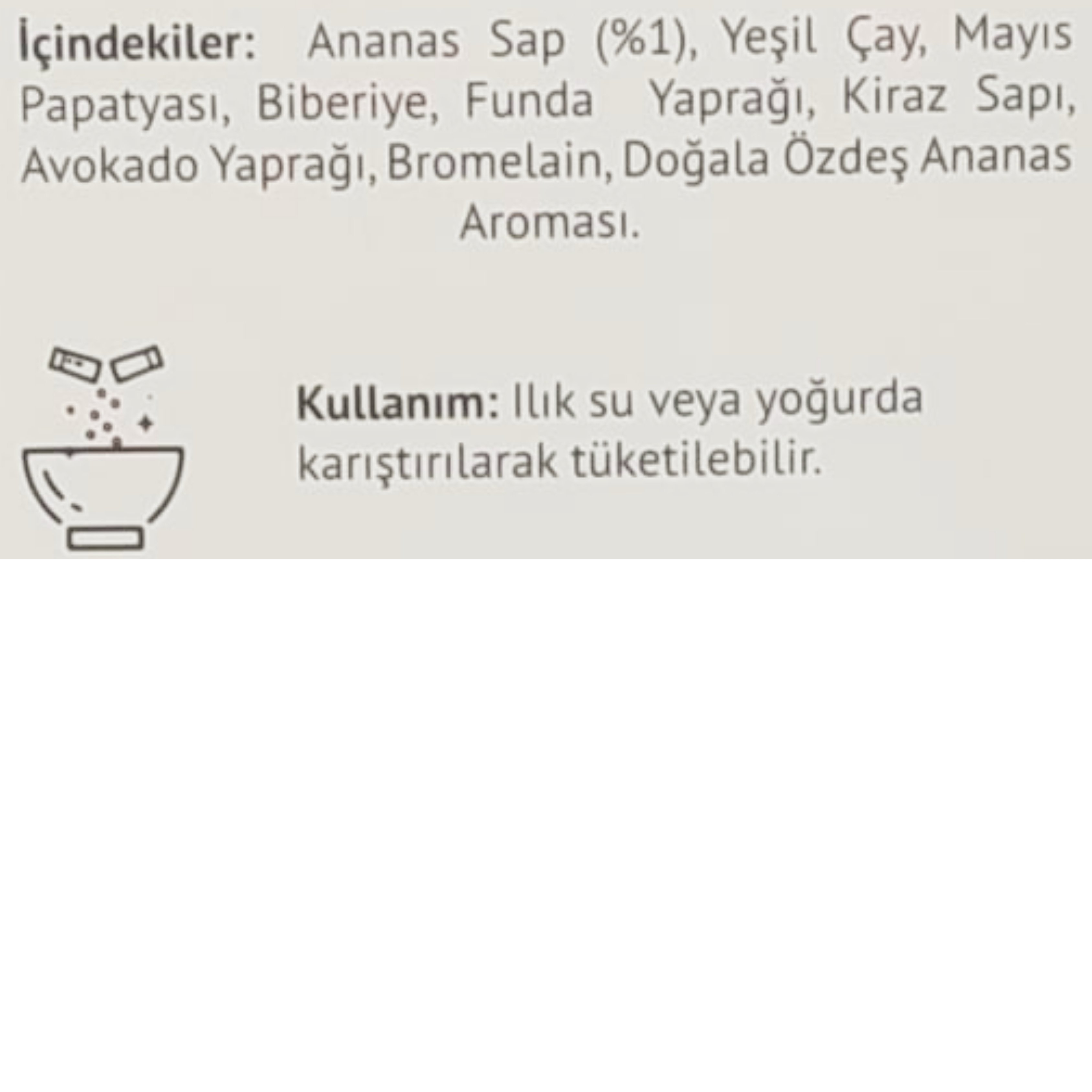 Bromelain Detox 20 Saşe