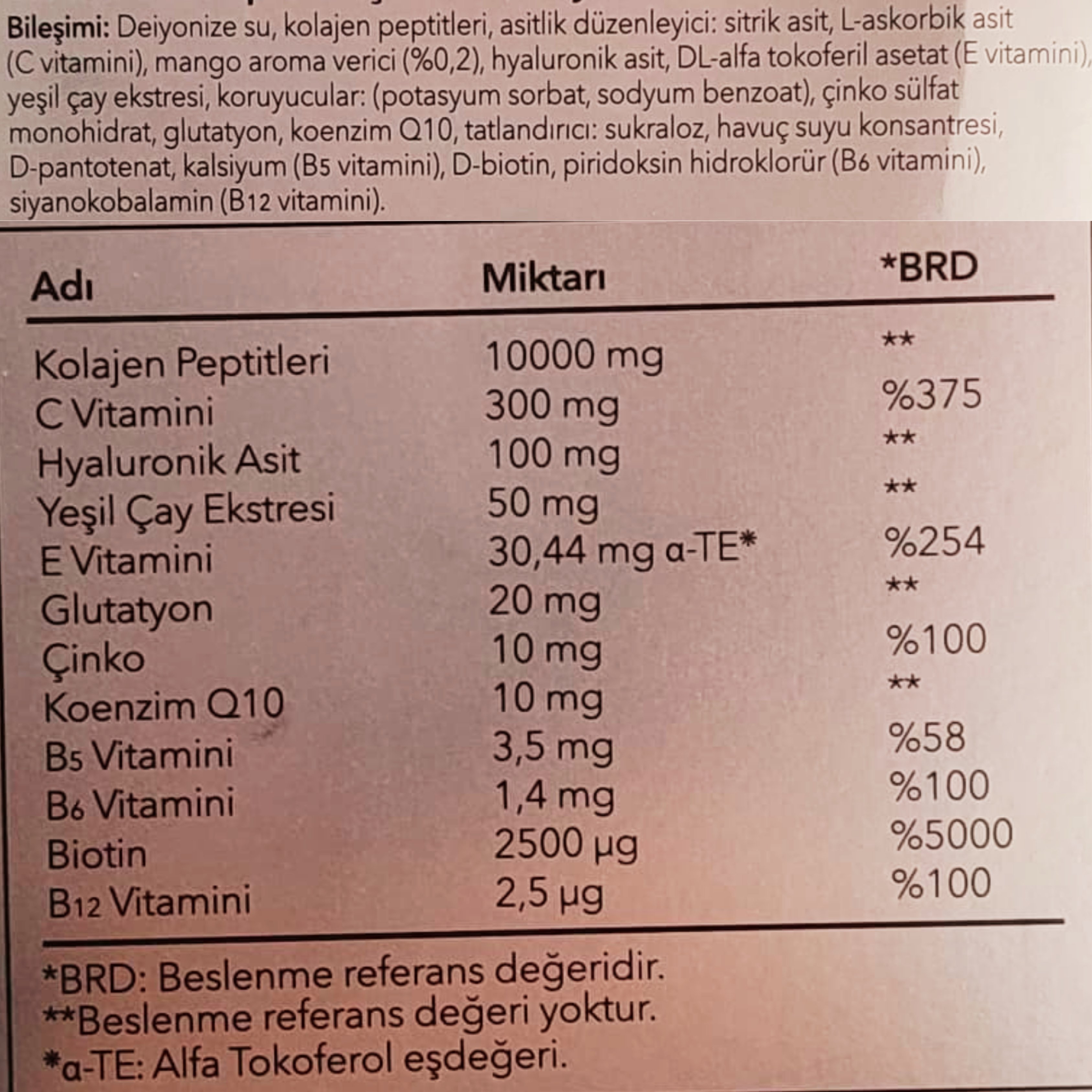 Day2Day The Collagen Beauty Plus 30 Tüp x 40 ml