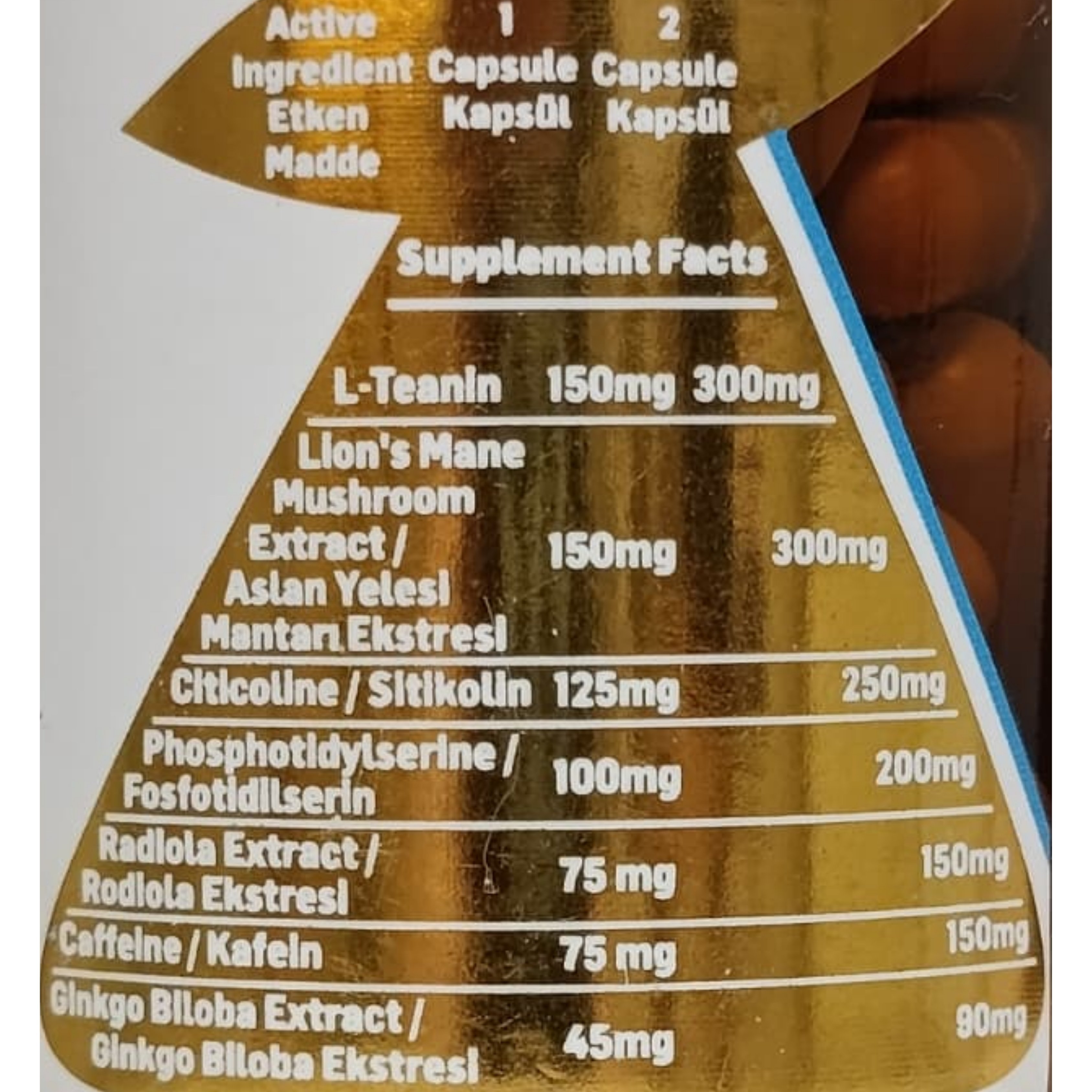 Kiperin Mind Focus 60 Kapsül