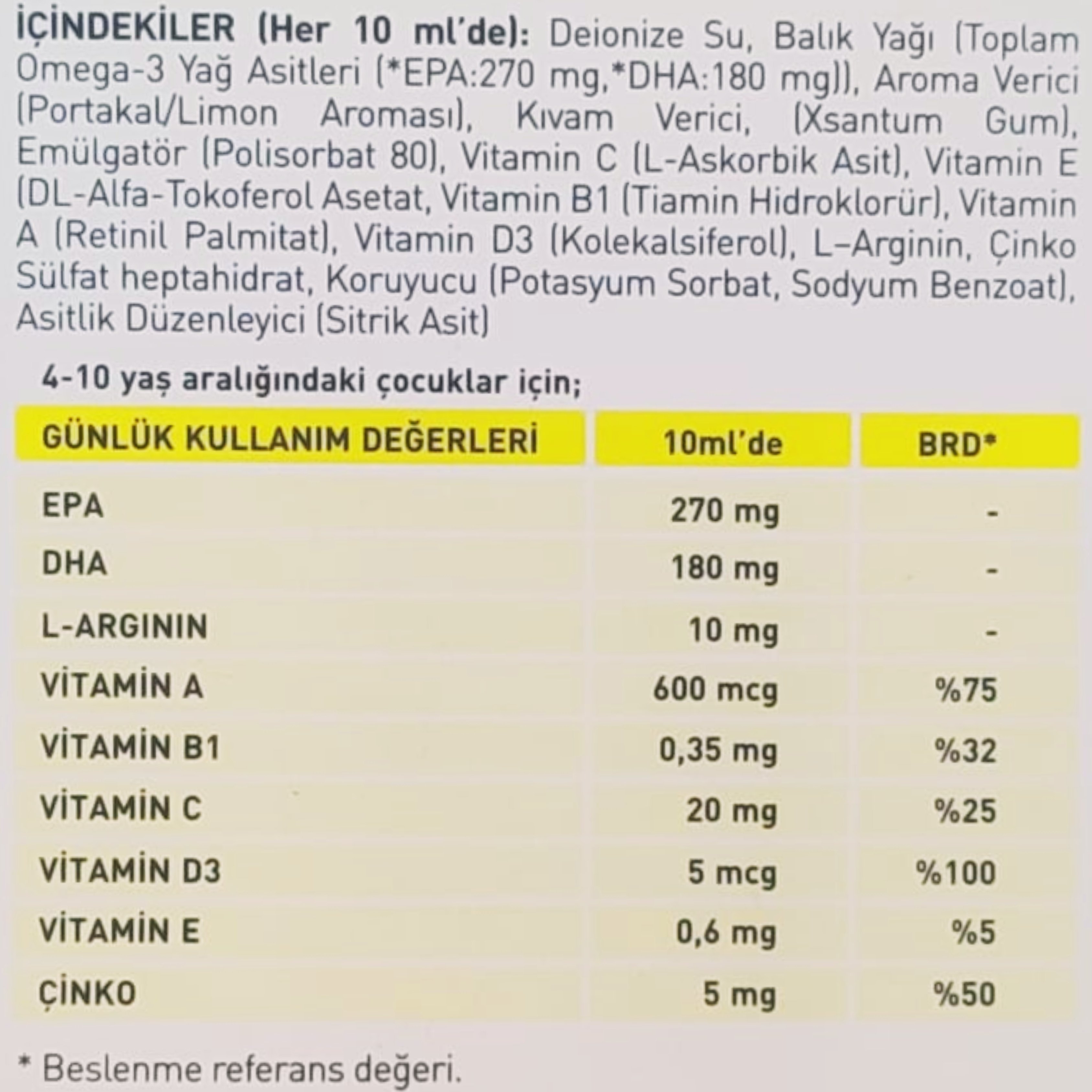 Ledafish Balık Yağı 150 ml