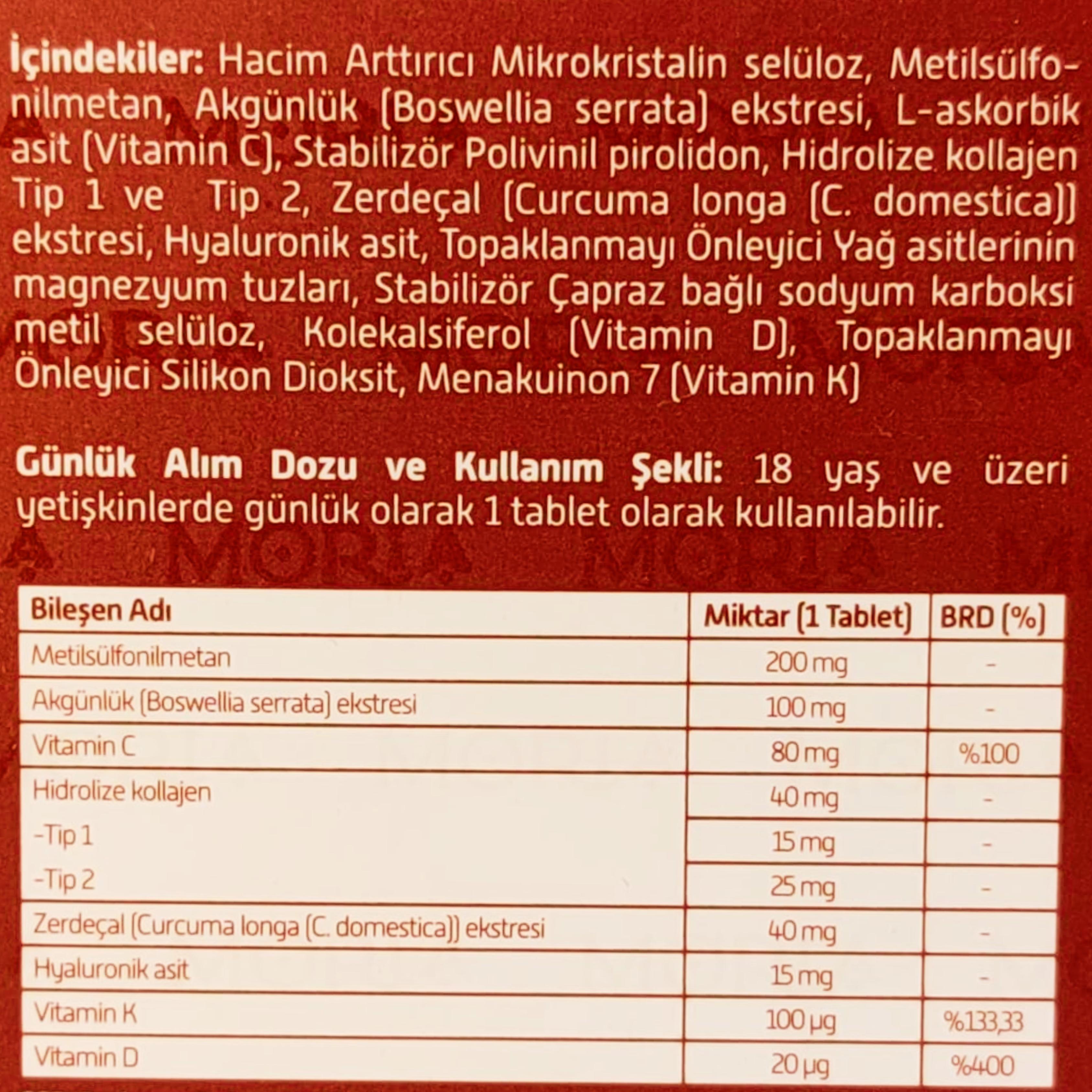 Moria Coll 60 Tablet