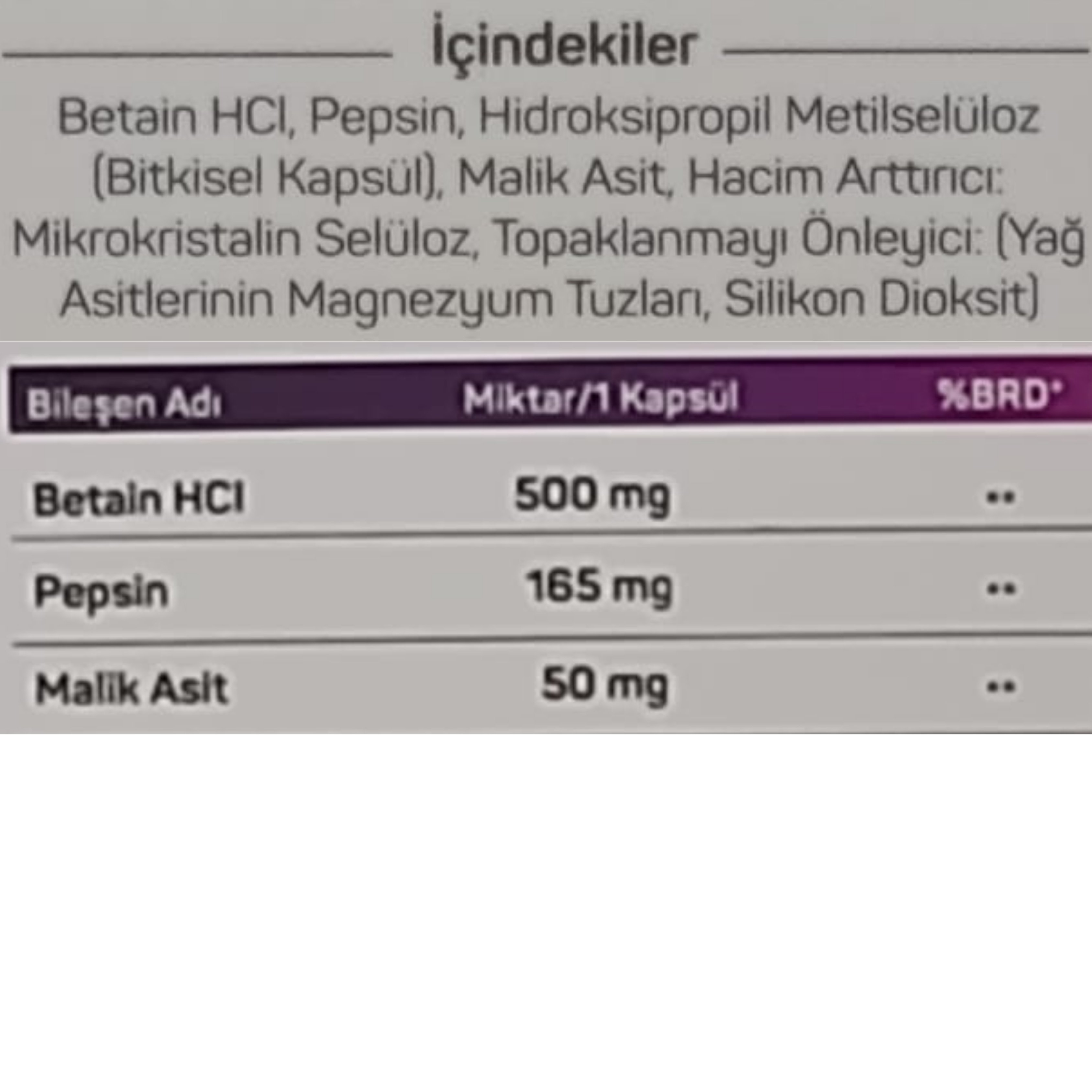 Nbt Life Enzymlife BP Takviye Edici Gıda 60 Kapsül