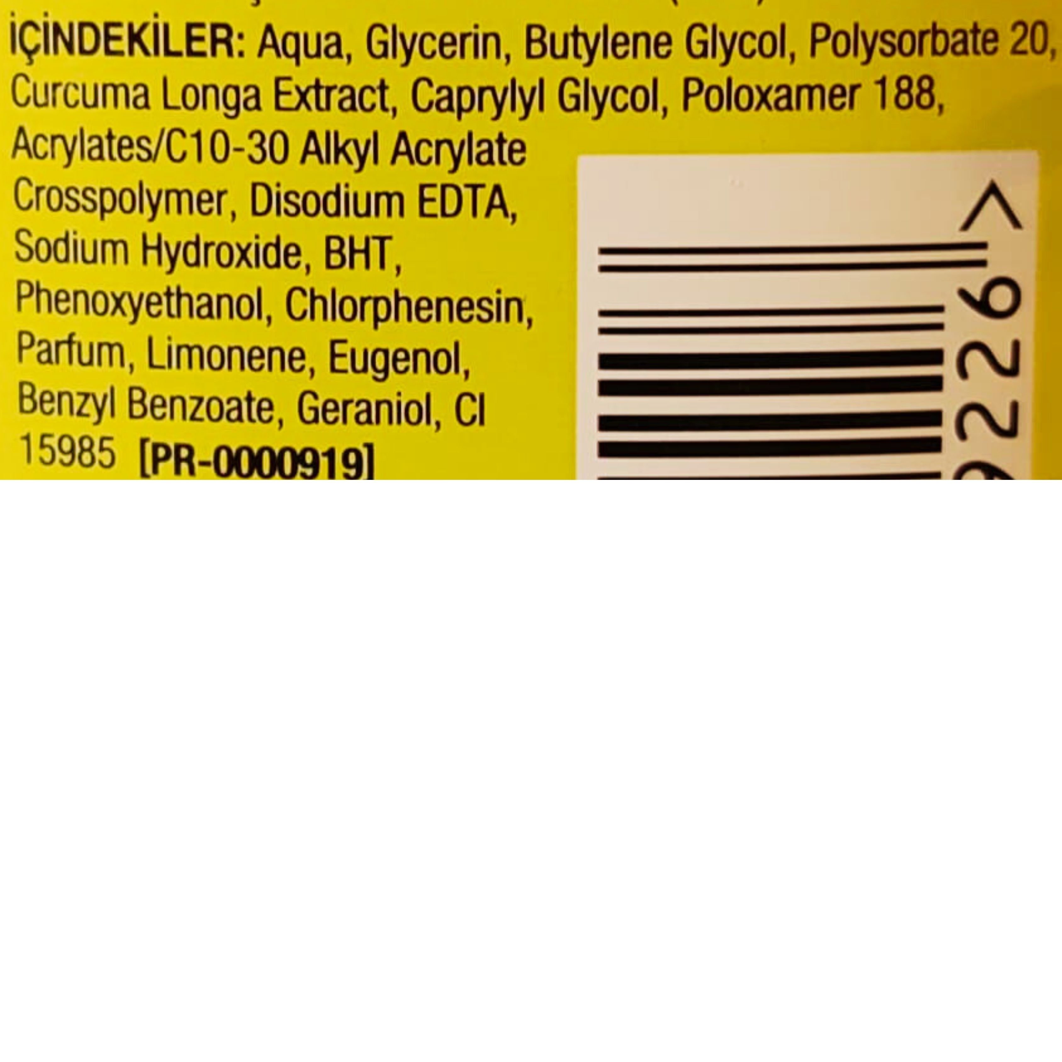 Neutrogena Soothing Clear Zerdeçal Özlü Makyaj Temizleyici 200 ml