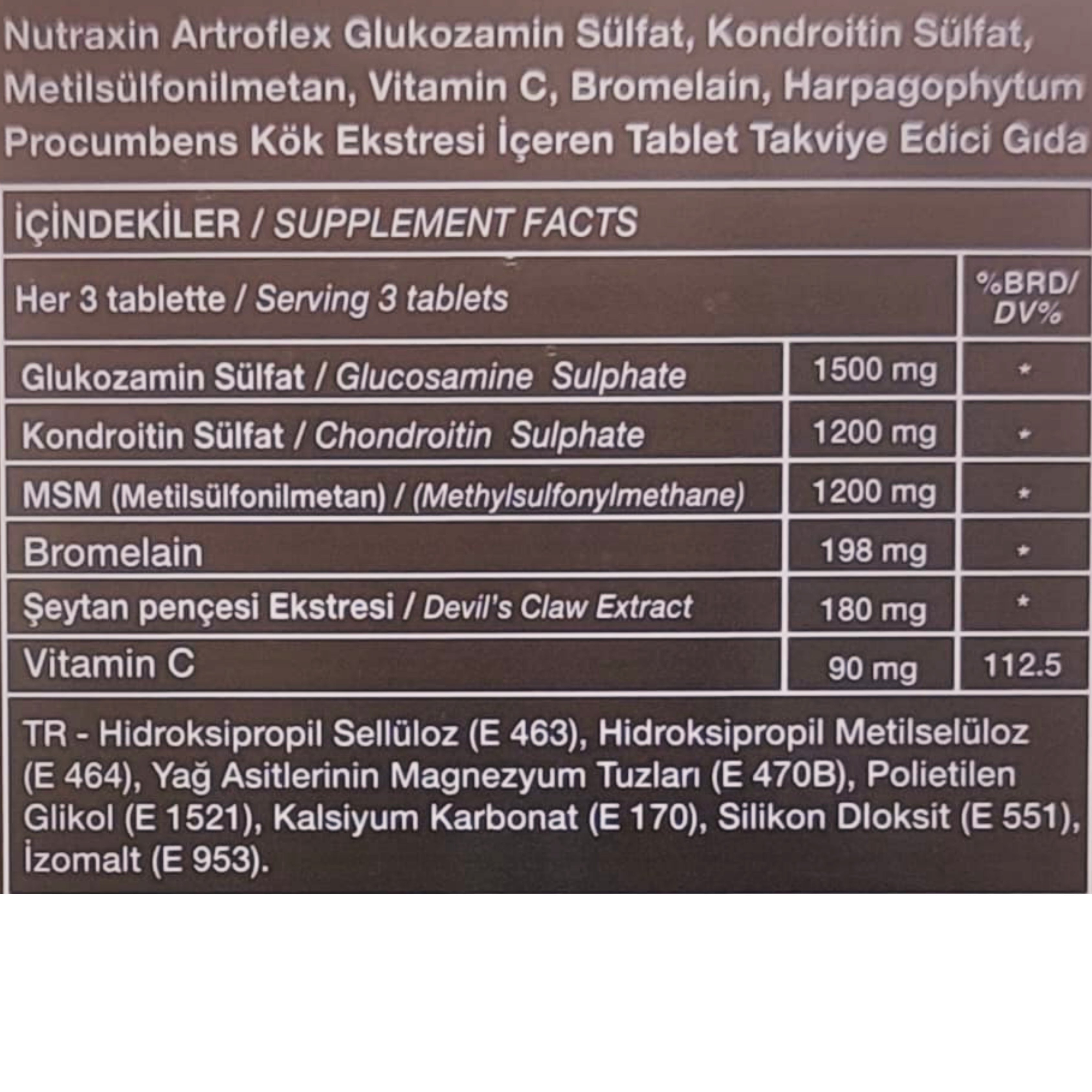 Nutraxin Artroflex 90 Tablet