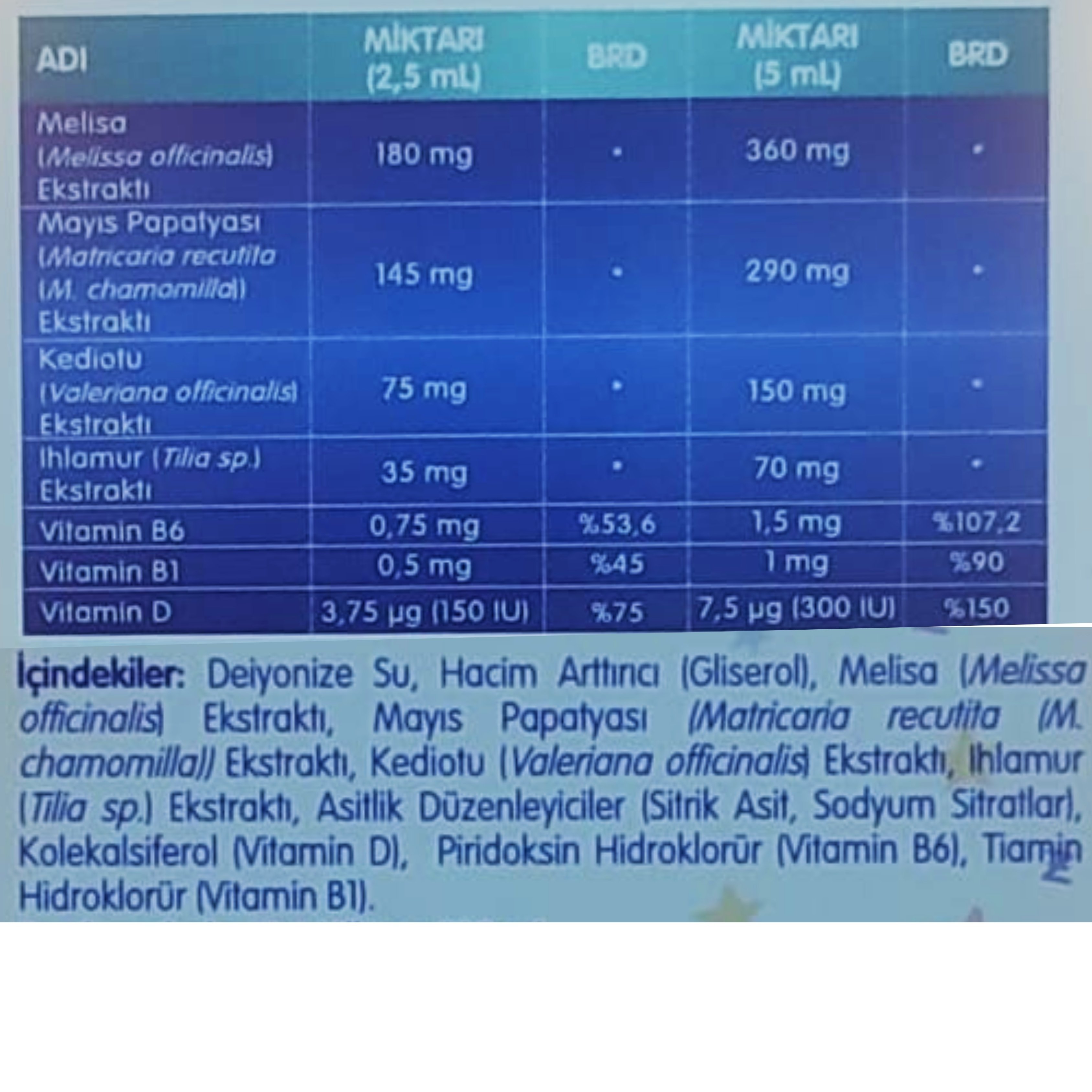 Nutrigen Good Night Melisa Takviye Edici Gıda 100 ml