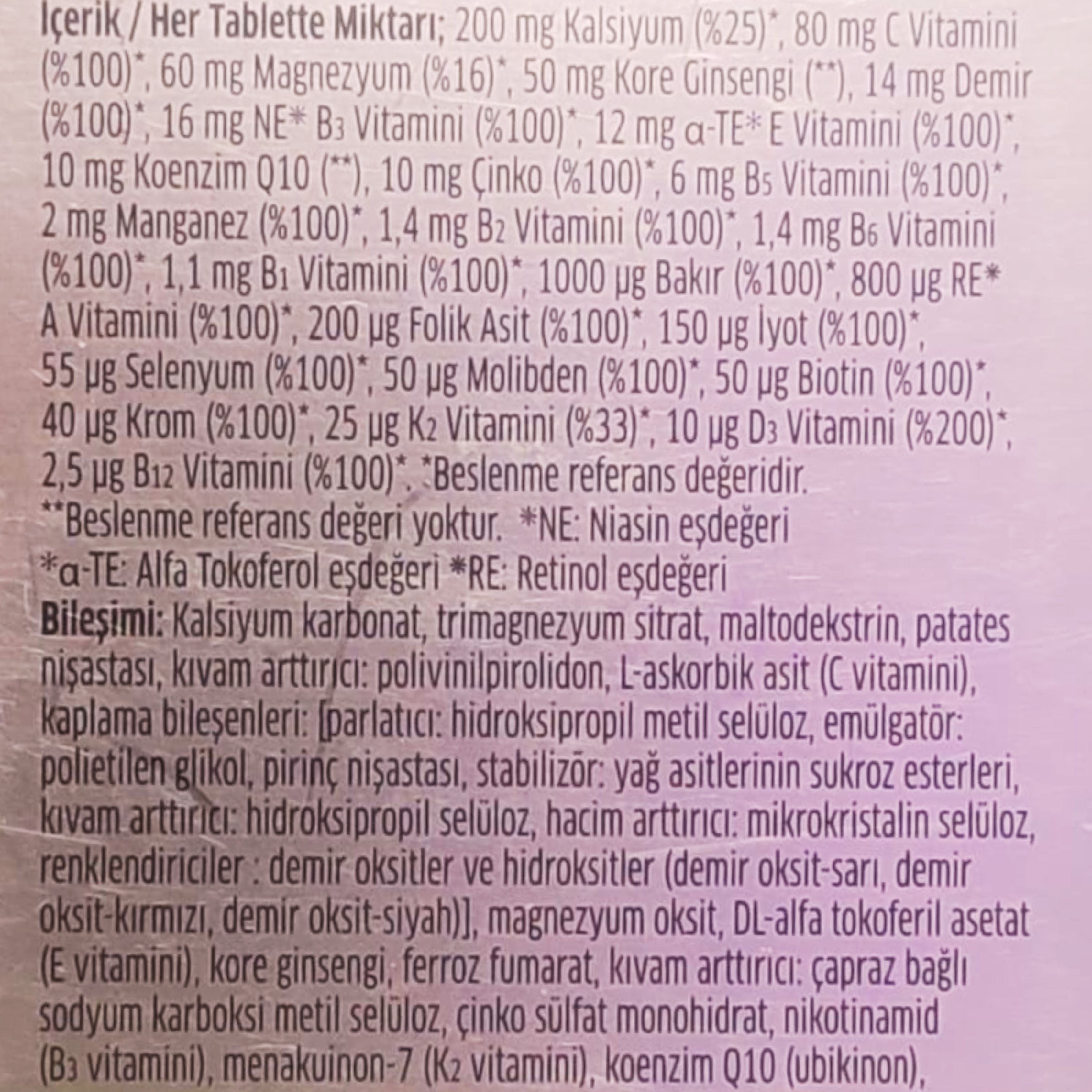 Ocean Daily One Energy 30 Tablet