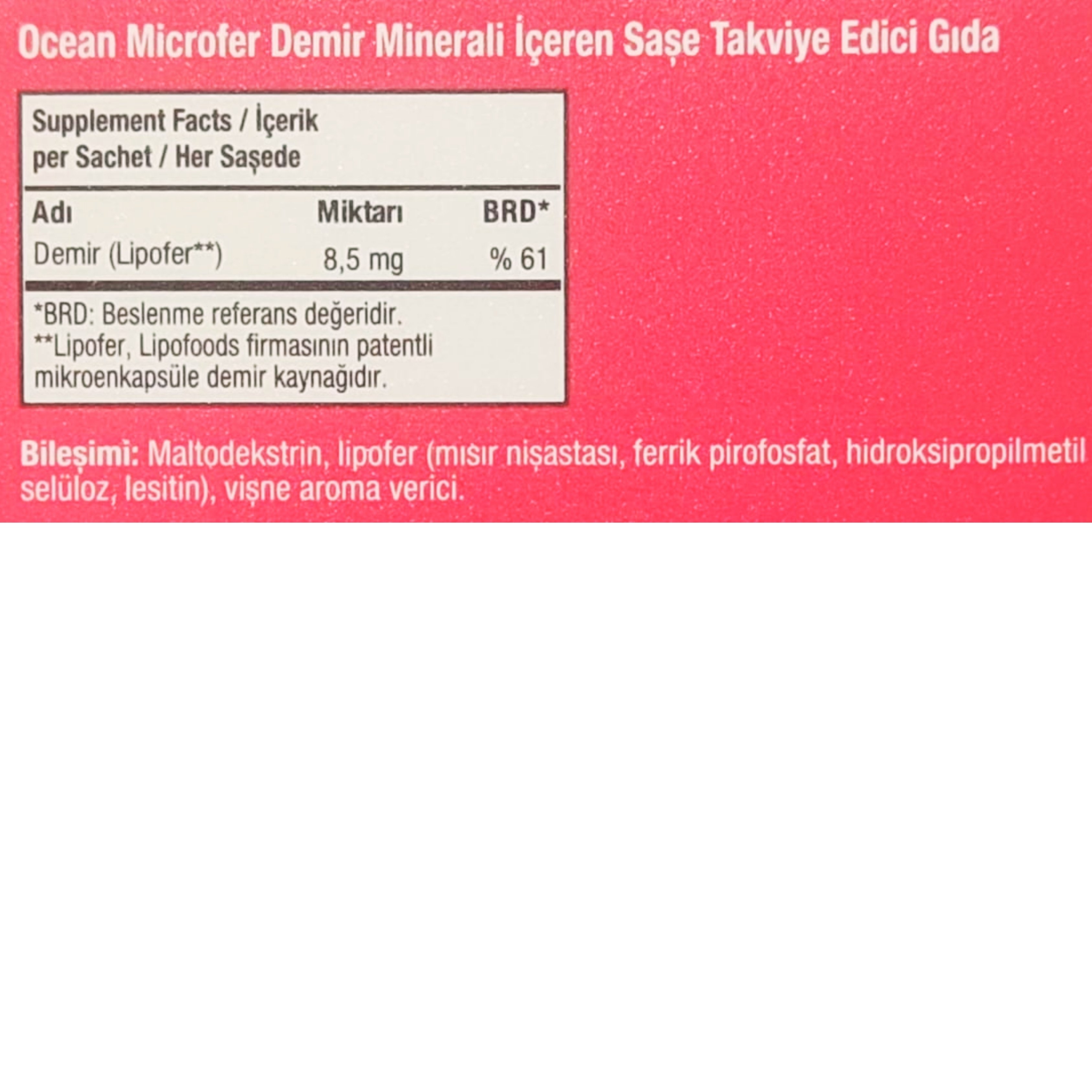Ocean Microfer 30 Saşe