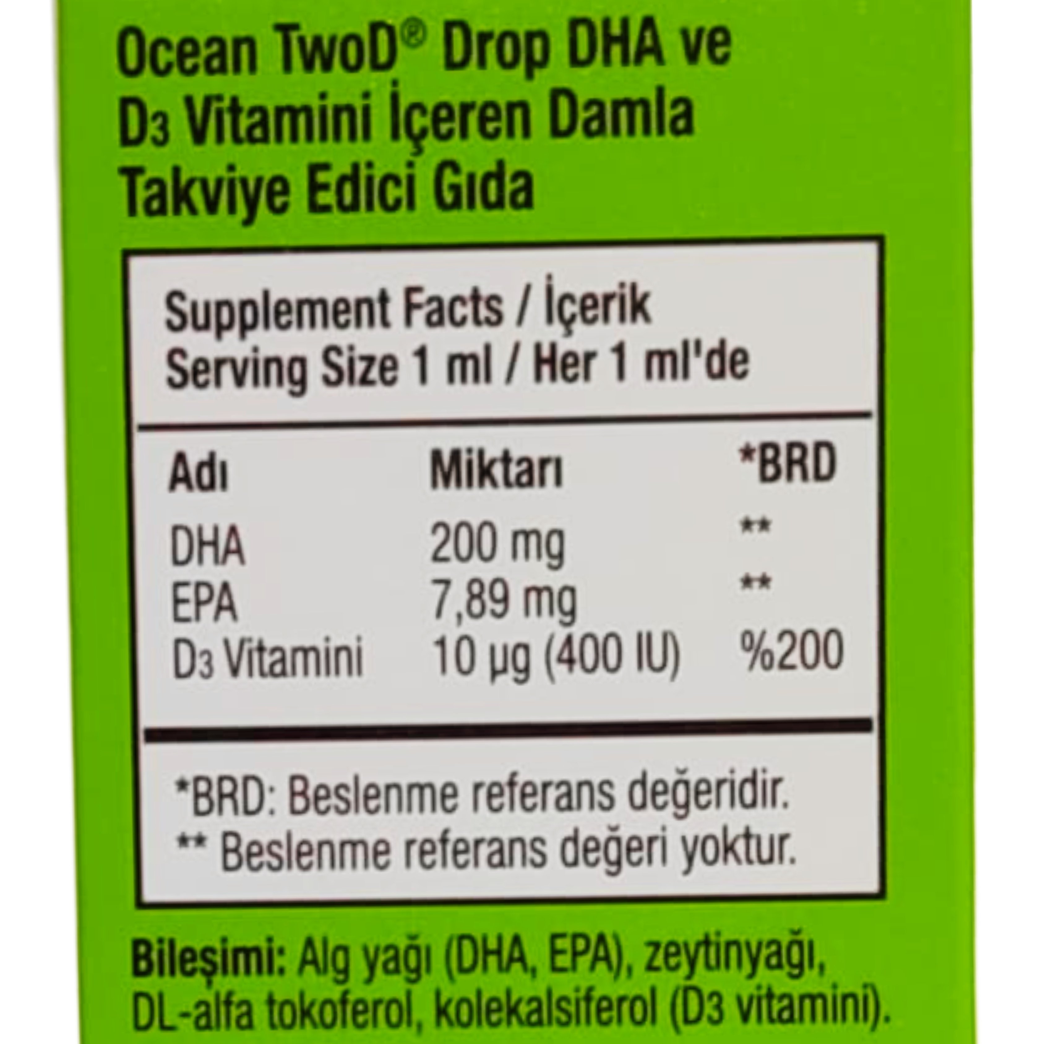 Ocean TwoD Drop Damla 30 ml