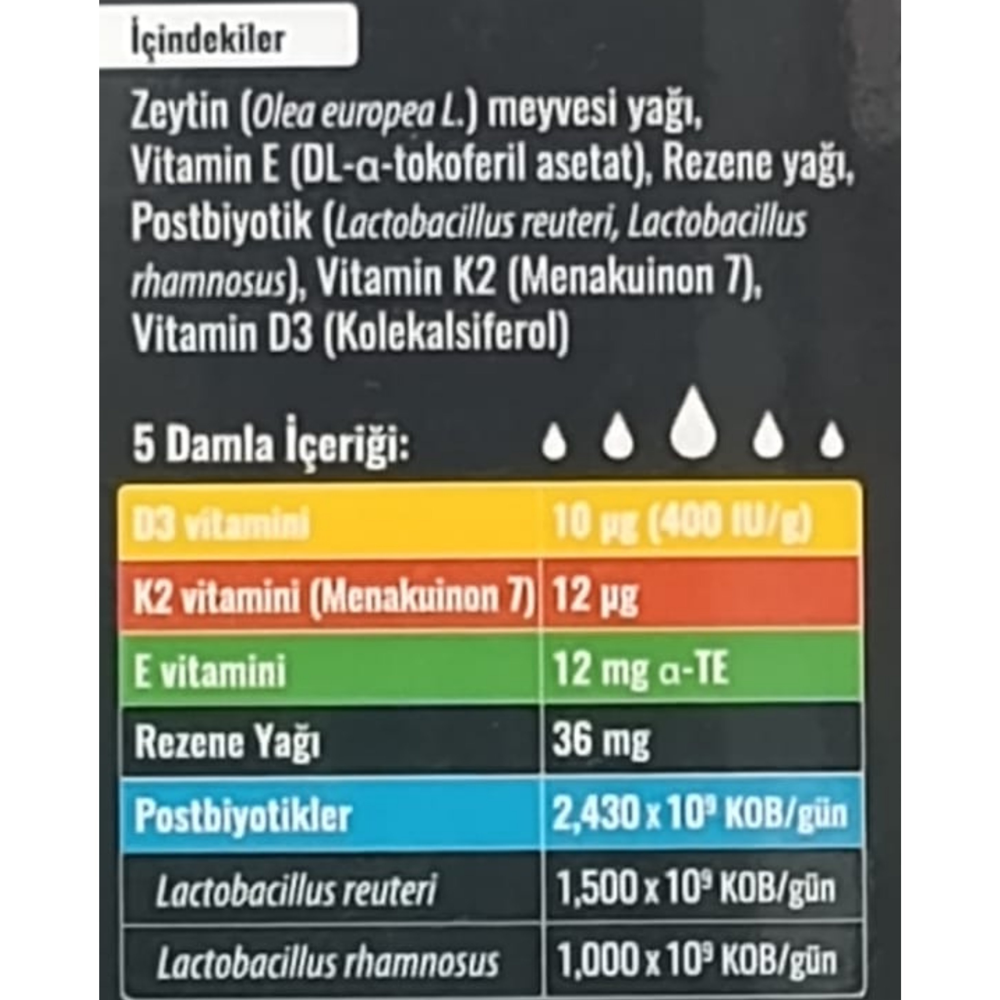 Probien Drops Takviye Edici Gıda 15 ml