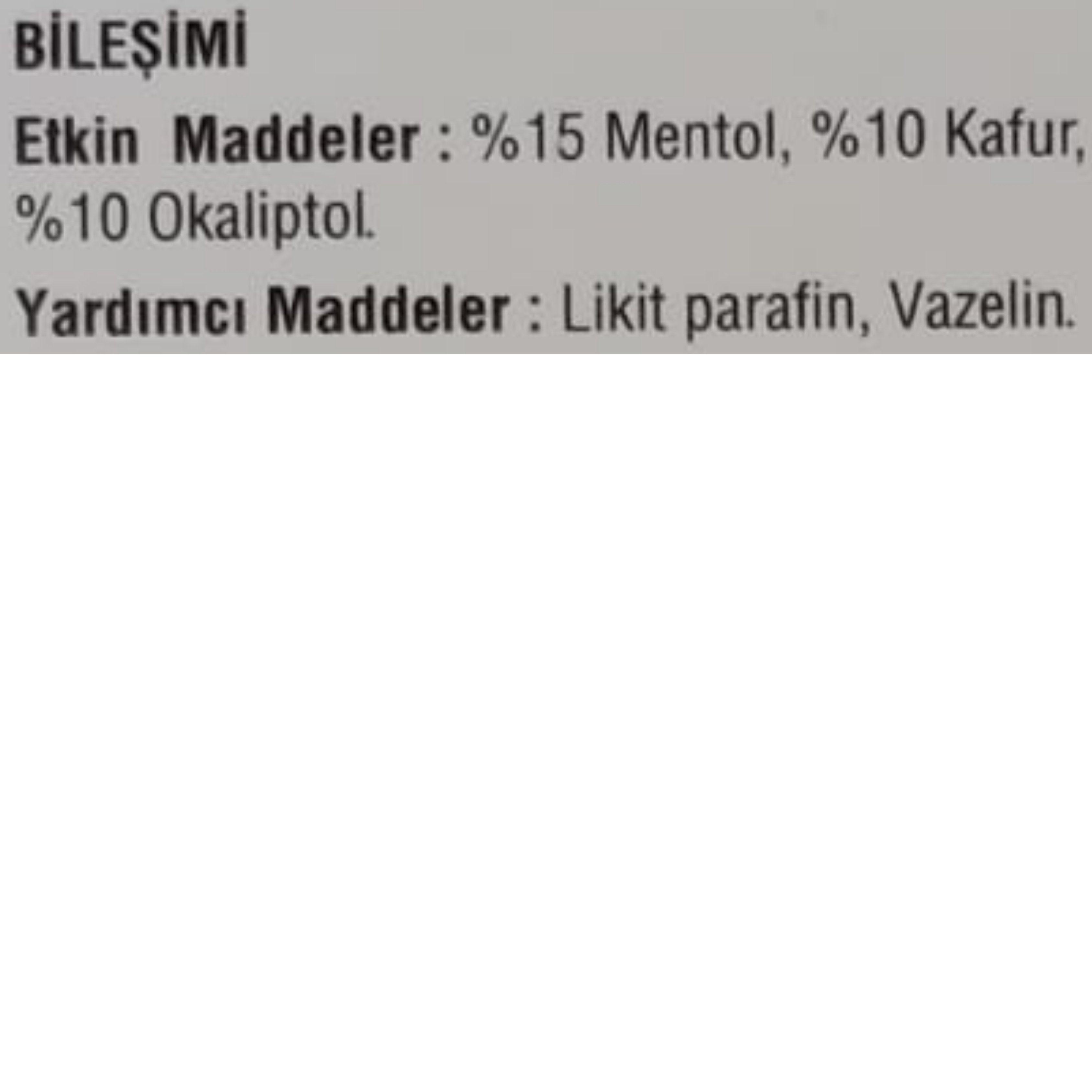 Şanlı Mentollü Merhem 5 gr