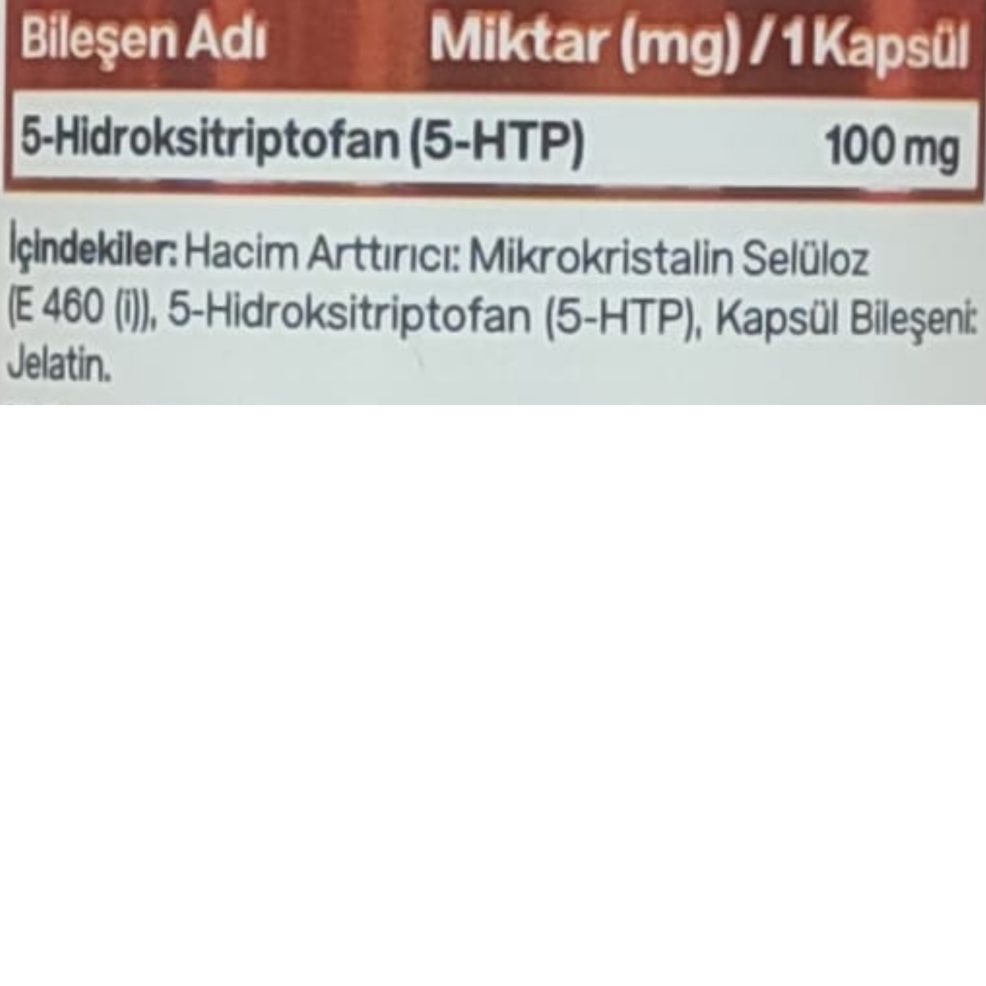 Simple Nutritions 5-Htp 100 mg 30 Kapsül