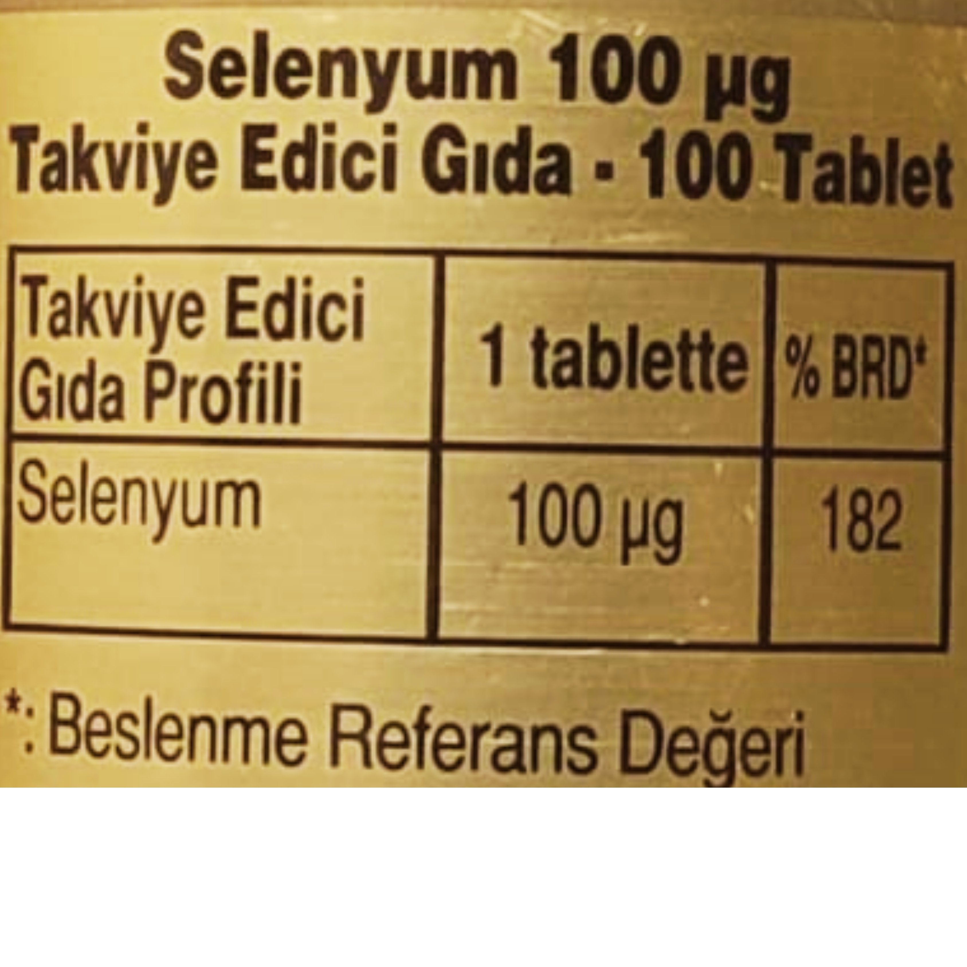 Solgar Selenium 100 mg 100 Tablet