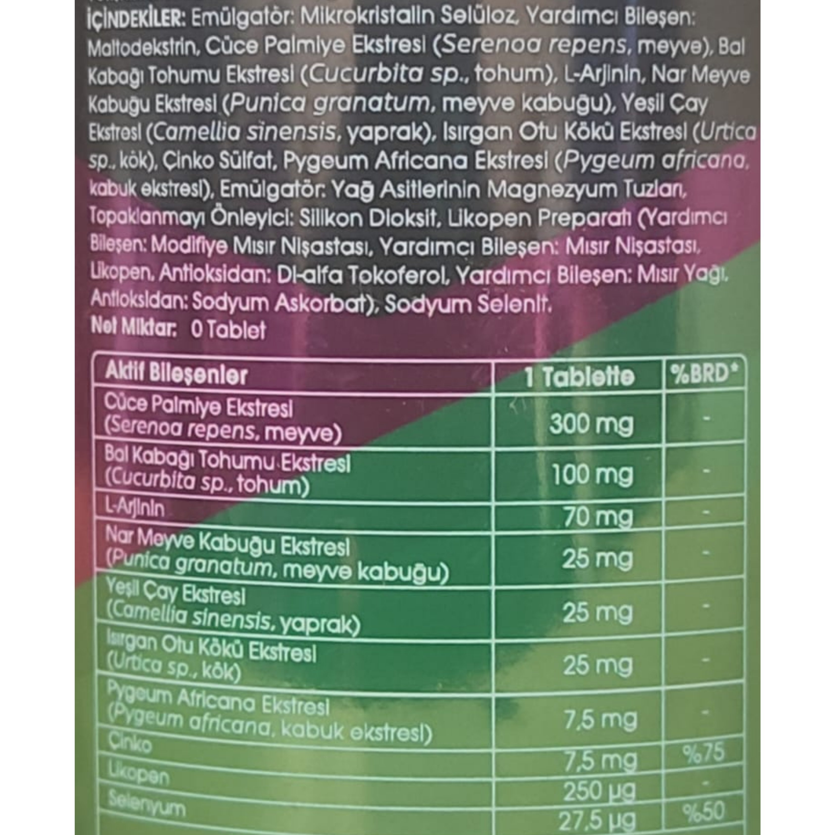 Voonka Saw Palmetto 60 Tablet