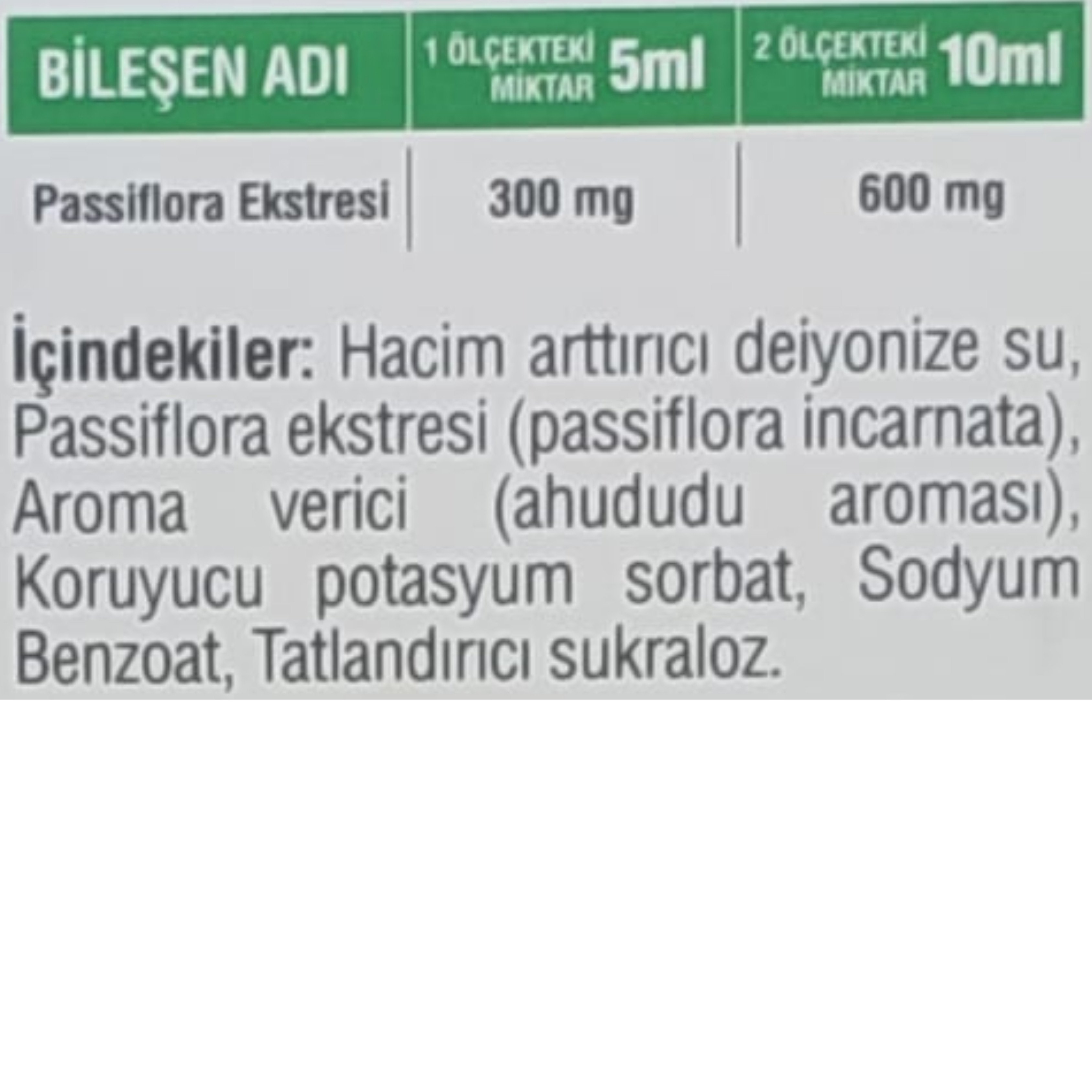 Ledapharma Passiflora Şurup 150 ml