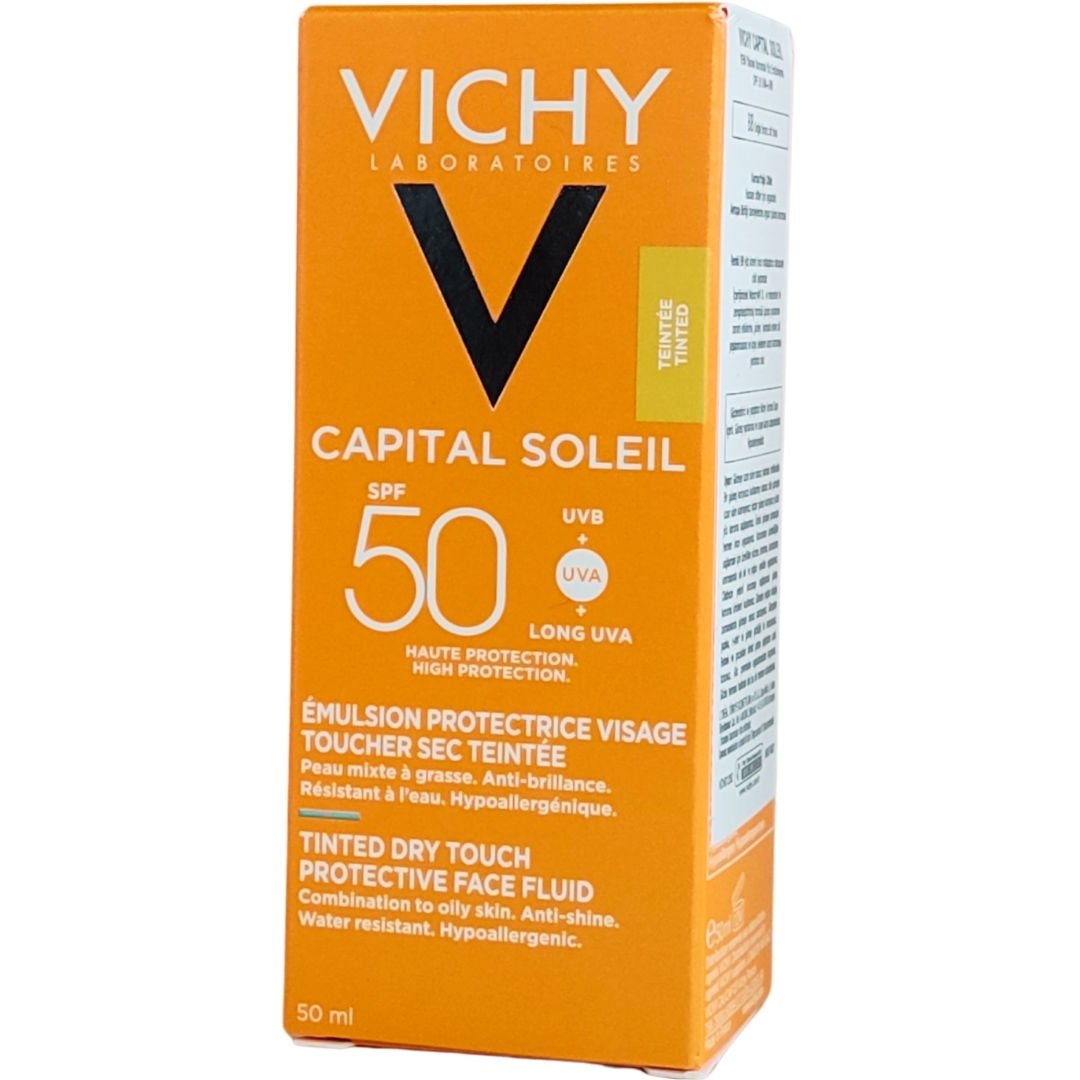 Vichy Capital Soleil SPF50 Güneş Koruyucu BB Emülsiyon 50 ml - Renkli