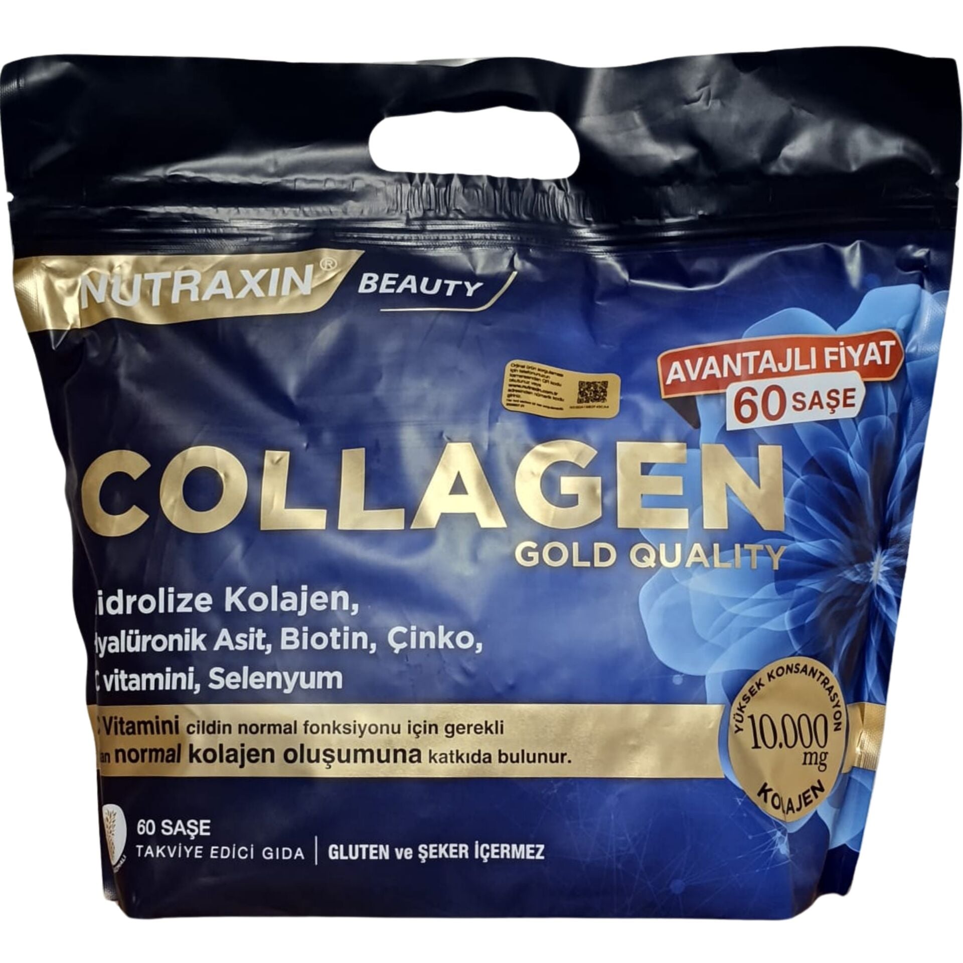 Nutraxin Collagen Gold Quality Hidrolize Kolajen 60 Saşe