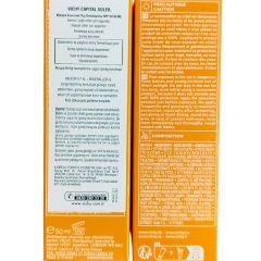 Vichy Capital Soleil Dry Touch Parlama Karşıtı Güneş Kremi SPF50+ 50 ml