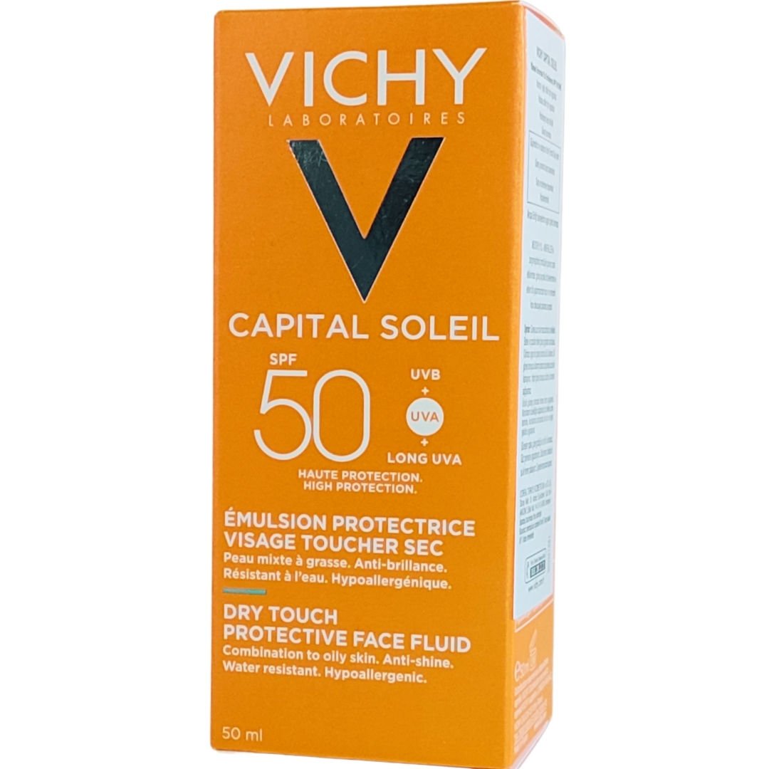 Vichy Capital Soleil Dry Touch Parlama Karşıtı Güneş Kremi SPF50+ 50 ml