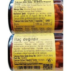 Solgar Biotin 1000 mcg 50 Kapsül