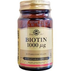 Solgar Biotin 1000 mcg 50 Kapsül