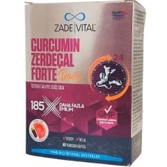 Zade Vital Curcumin Zerdeçal Forte Daily 60 Yumuşak Kapsül