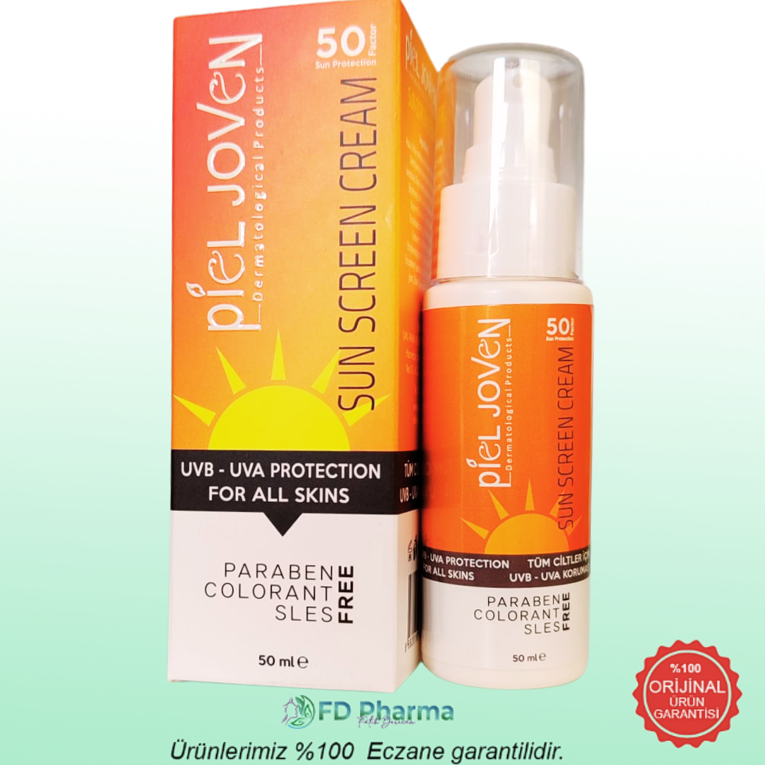 Piel Joven Spf50+ Güneş Kremi 50 ml Pompalı
