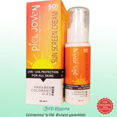 Piel Joven Spf50+ Güneş Kremi 50 ml Pompalı