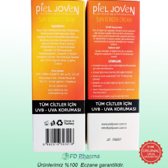 Piel Joven Spf50+ Güneş Kremi 50 ml Pompalı