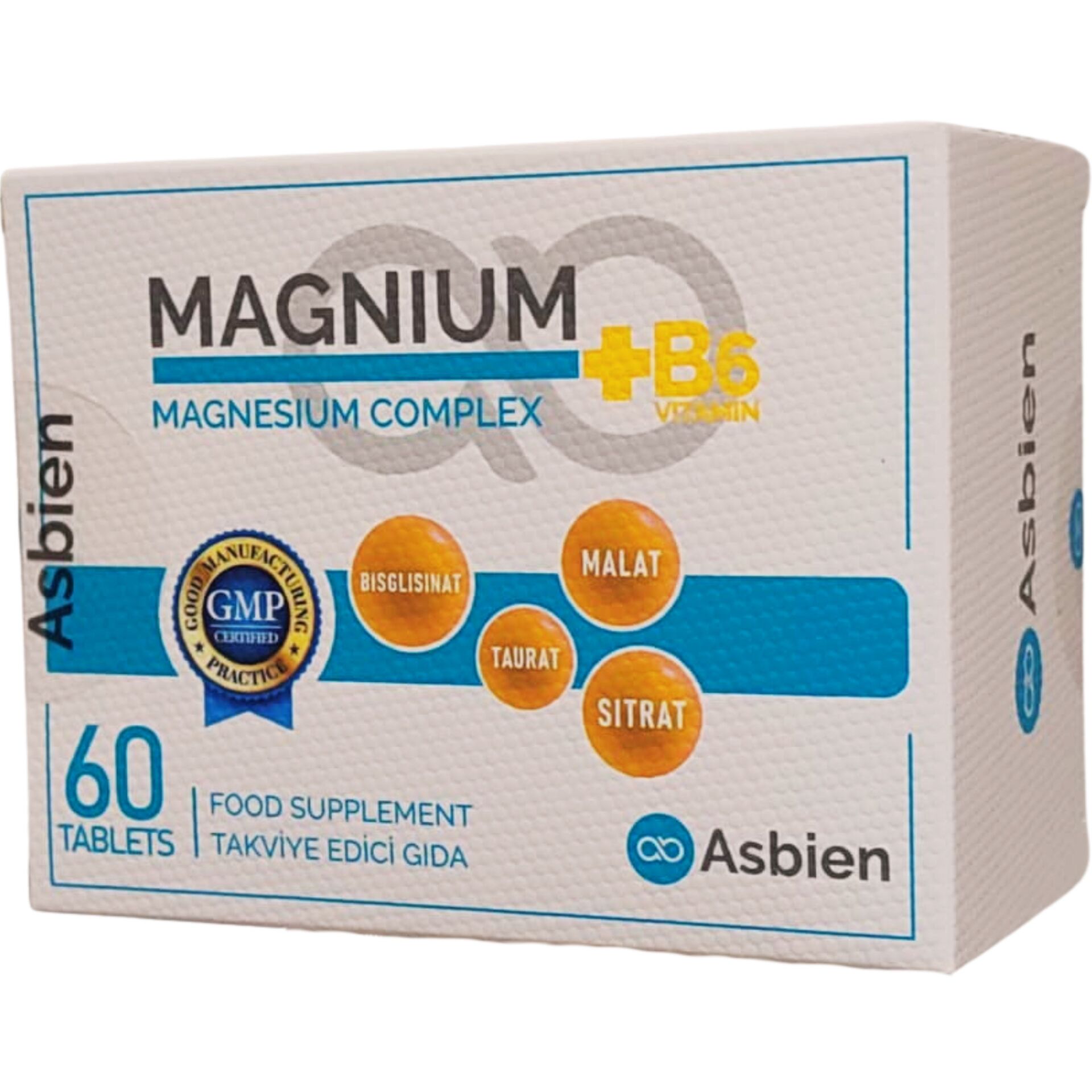 Magnium Magnesium Complex B6 60 Tablet