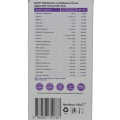 Barifit Multivitamin ve Multimineral İçeren Çiğnenebilir Takviye Edici Gıda 30 Gummy